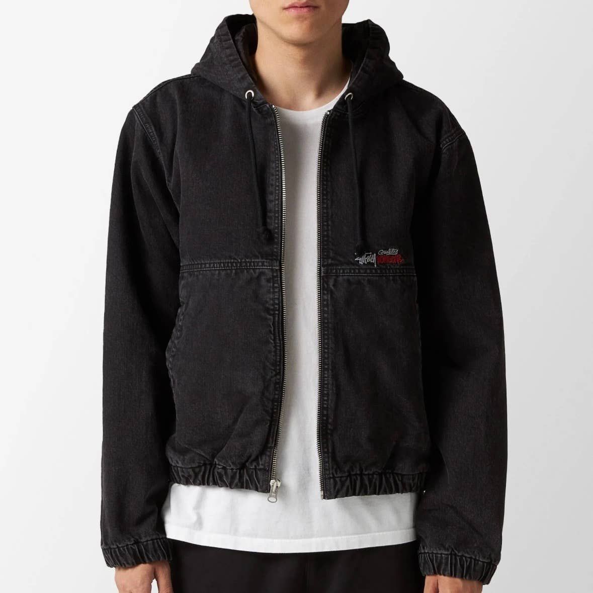 Stussy Stussy Double Dye Work Jacket Black Large | Grailed