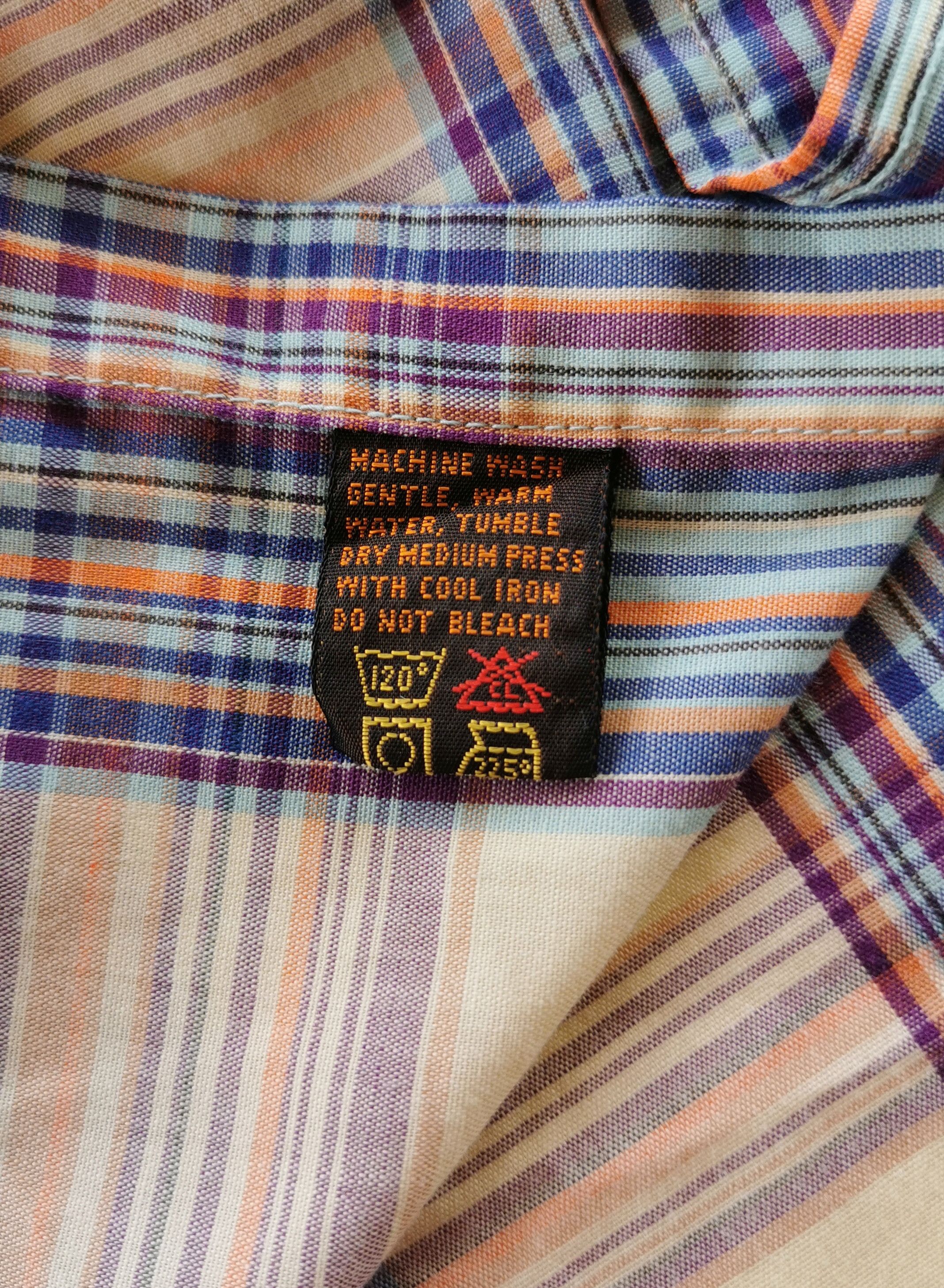 Yves Saint Laurent Yves Saint Laurent YSL Striped Block Shirts Size US M / EU 48-50 / 2 - 9 Thumbnail