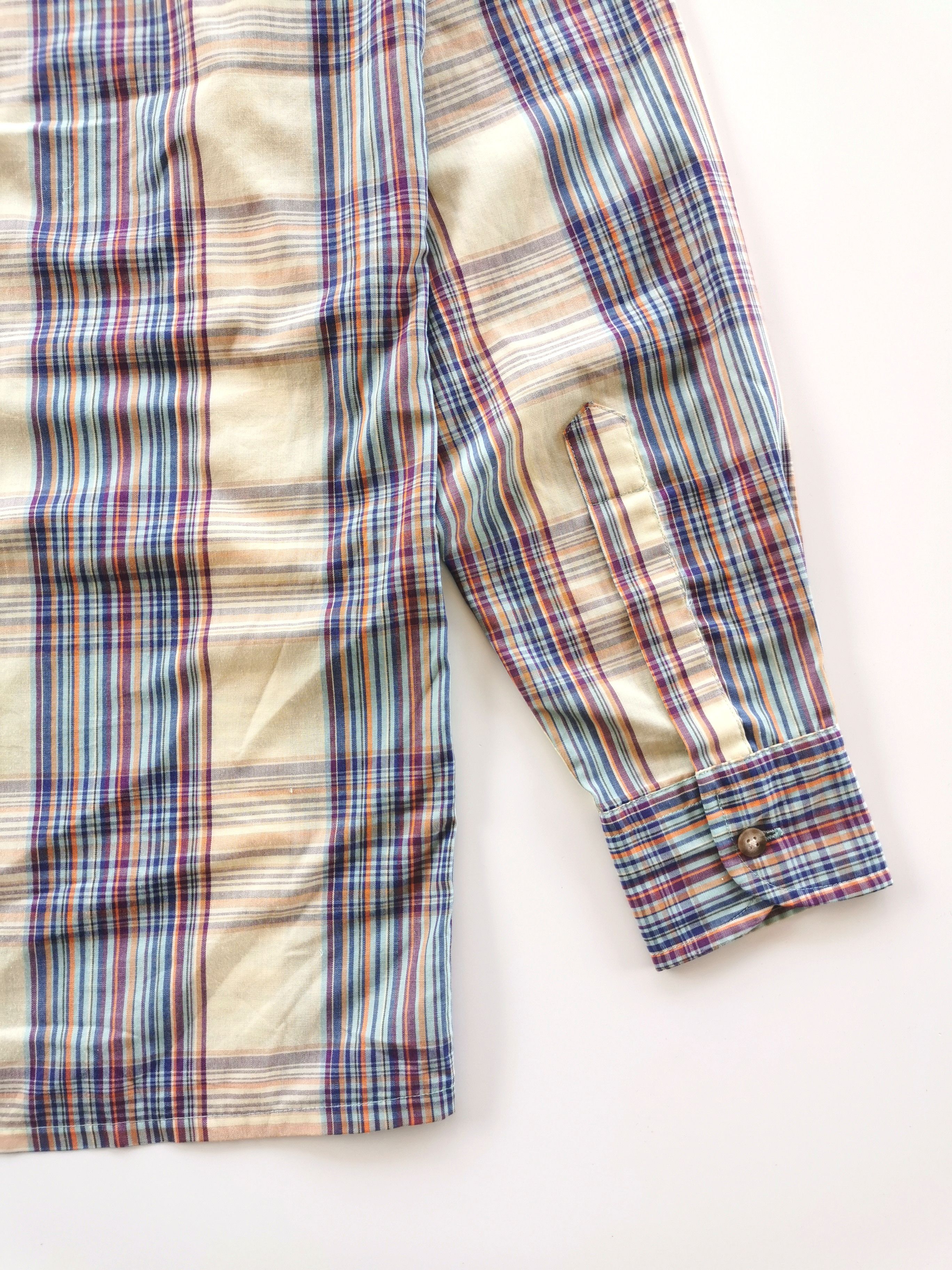 Yves Saint Laurent Yves Saint Laurent YSL Striped Block Shirts Size US M / EU 48-50 / 2 - 8 Thumbnail