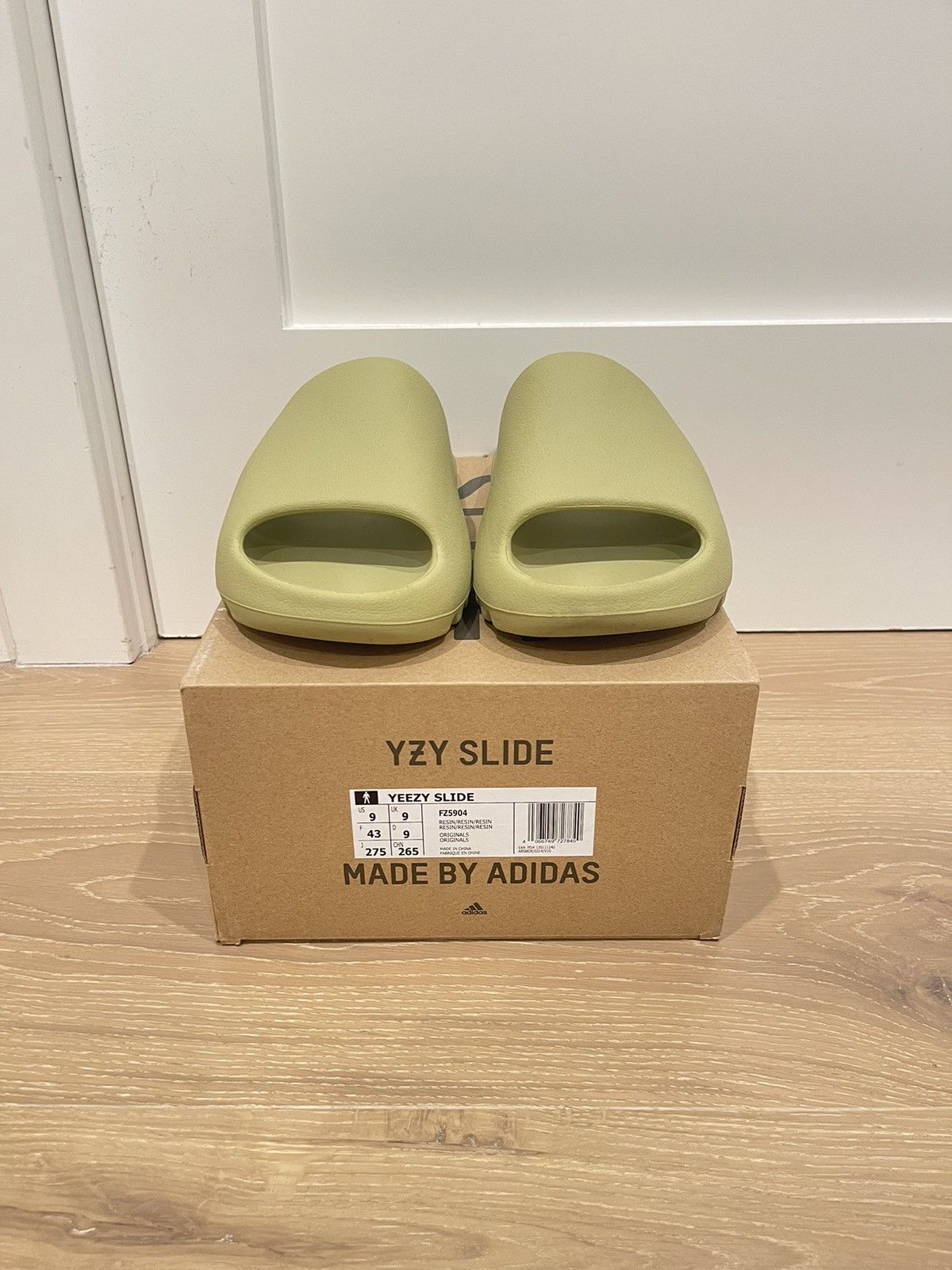 Adidas × Kanye West Yeezy Slide “Resin” Size US 9 / EU 42 - 2 Thumbnail