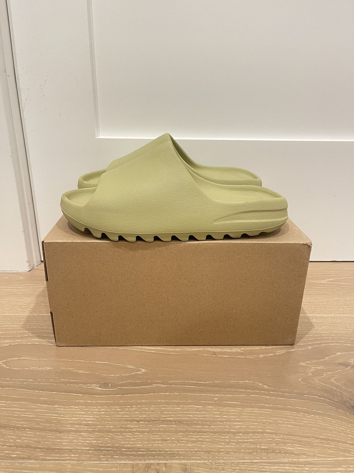 Adidas × Kanye West Yeezy Slide “Resin” Size US 9 / EU 42 - 1 Thumbnail
