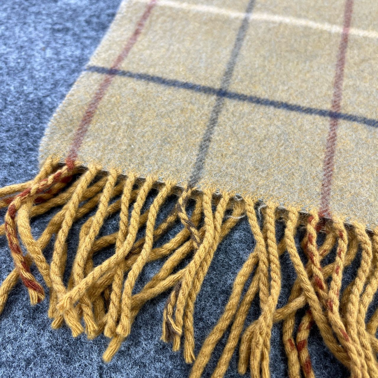 Burberry × Vintage Burberry Scarf / Muffler / Neckwear T688 Size ONE SIZE - 7 Thumbnail