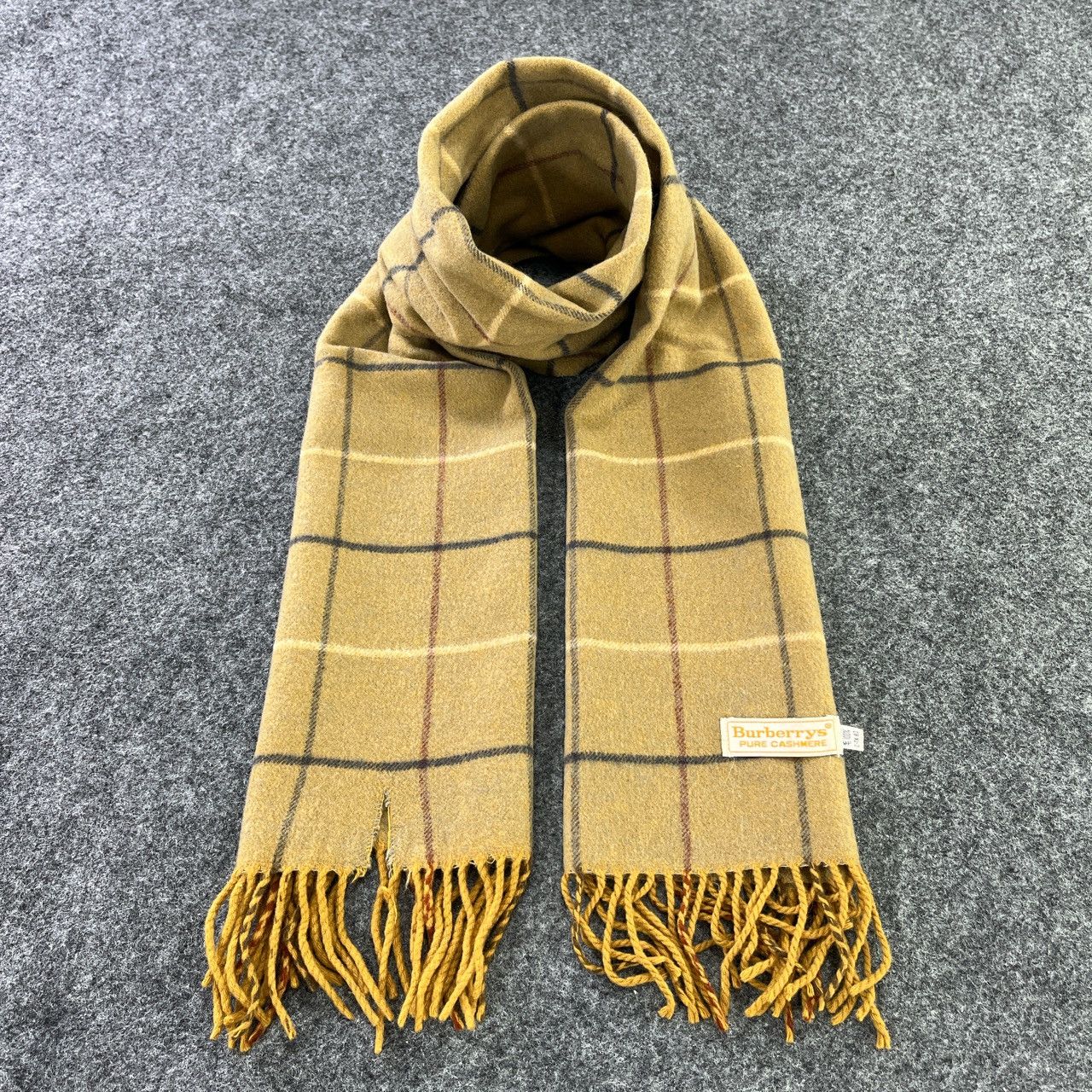 Burberry × Vintage Burberry Scarf / Muffler / Neckwear T688 Size ONE SIZE - 1 Thumbnail