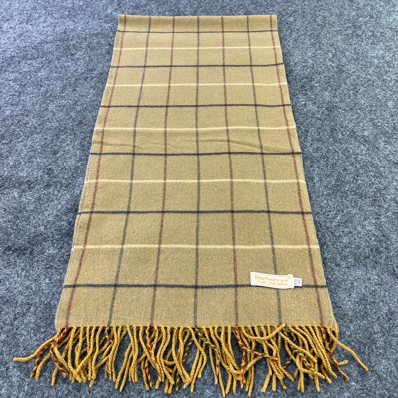 Burberry × Vintage Burberry Scarf / Muffler / Neckwear T688 Size ONE SIZE - 2 Thumbnail