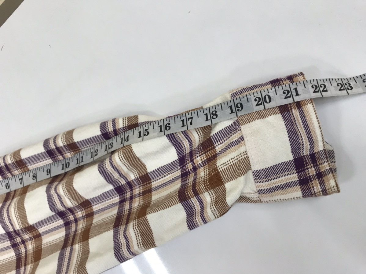 GU GU Workwear Flannel Shacket – White Checkered Size US L / EU 52-54 / 3 - 21 Thumbnail
