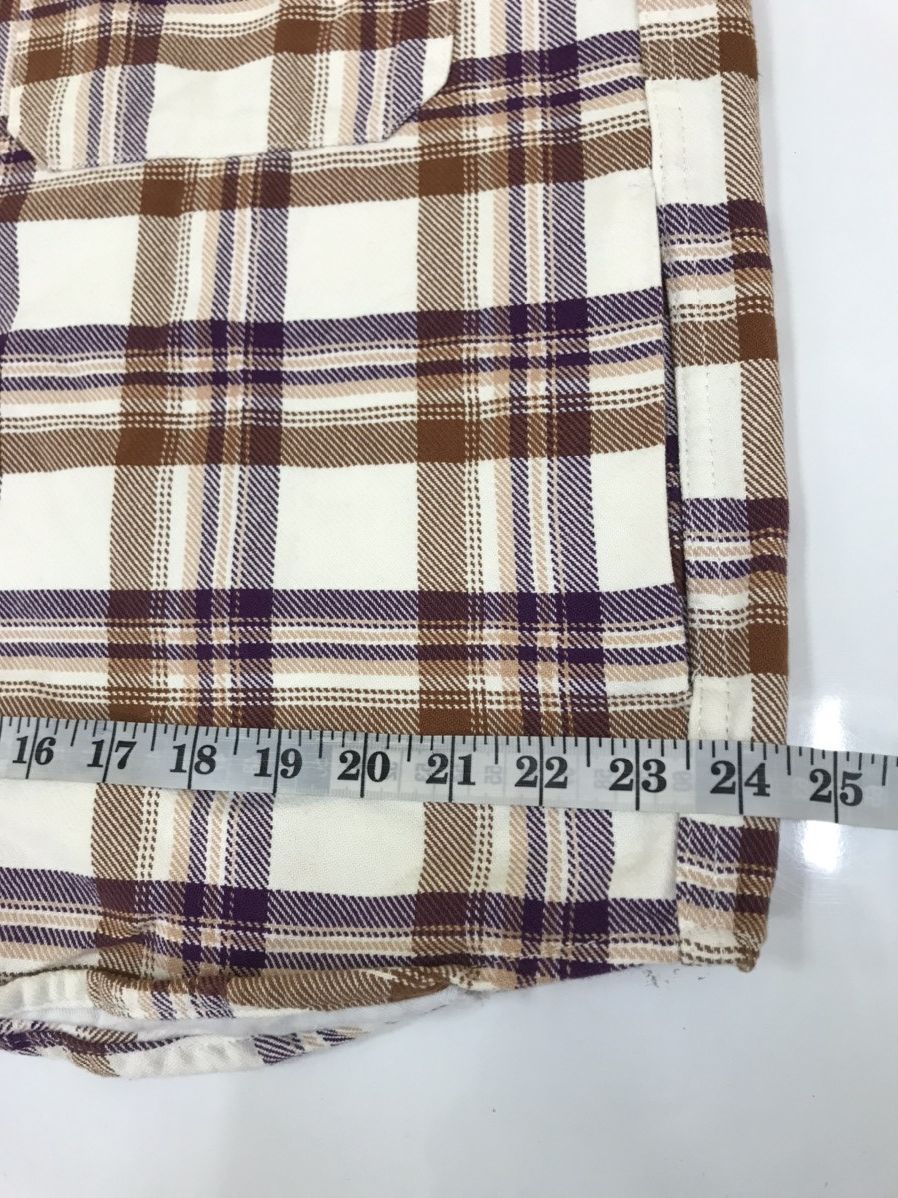 GU GU Workwear Flannel Shacket – White Checkered Size US L / EU 52-54 / 3 - 20 Thumbnail