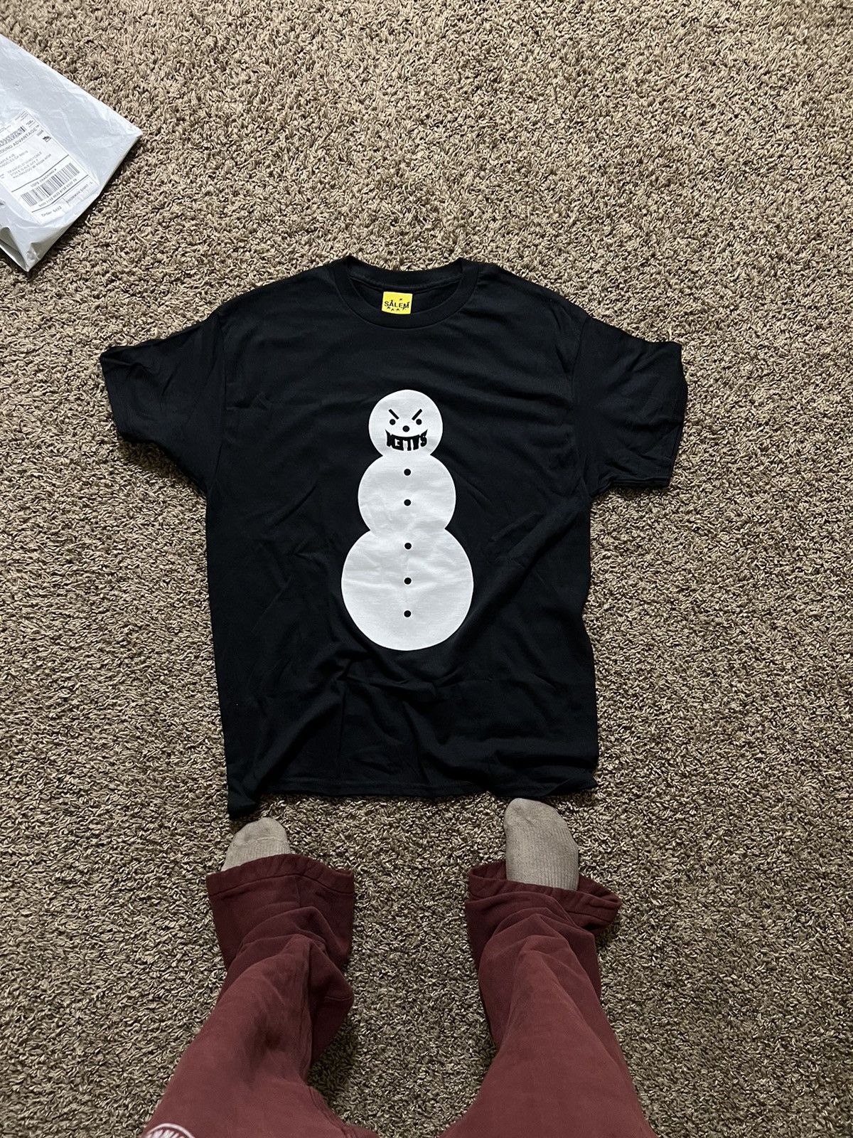 Salem Snowman Tee