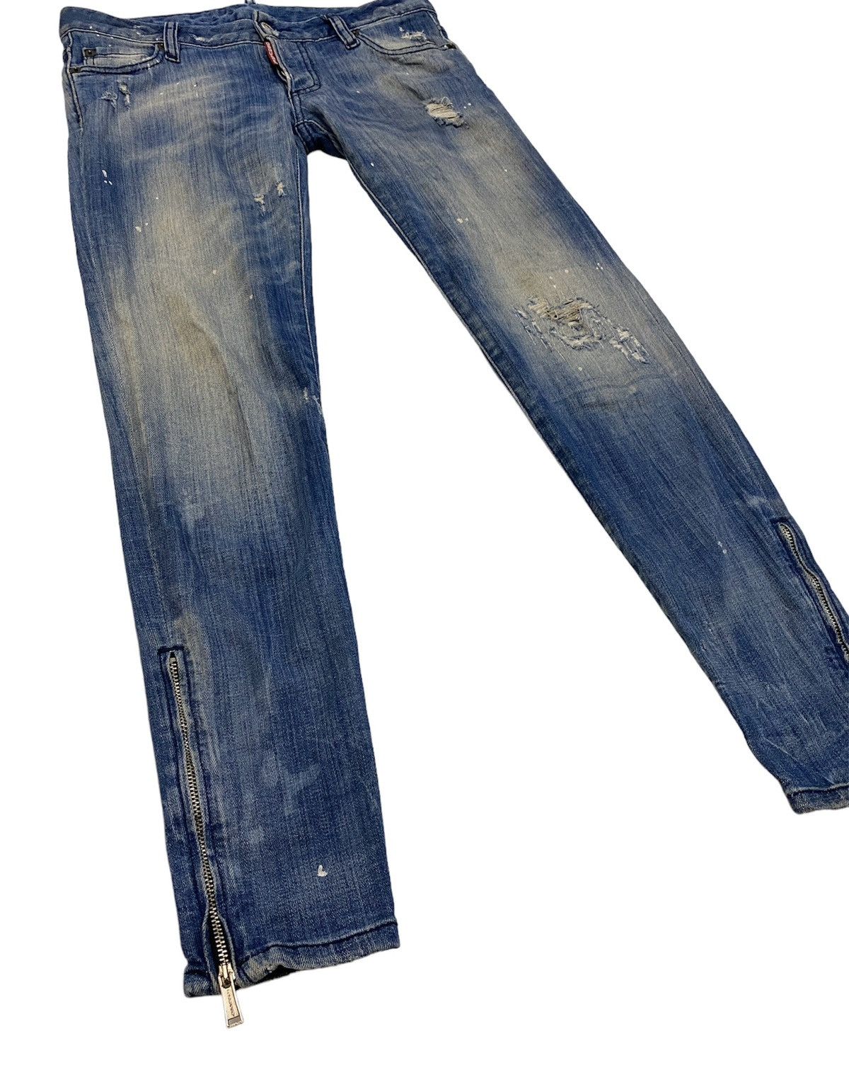 Dsquared2 Dsquared2 Tuff Rugged Blue denim Size 29" - 4 Thumbnail