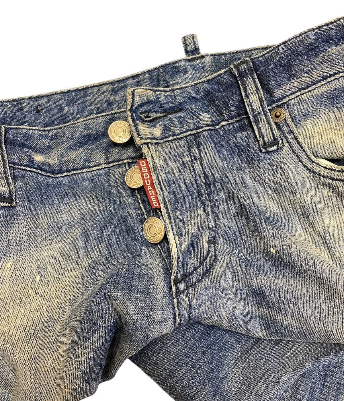 Dsquared2 Dsquared2 Tuff Rugged Blue denim Size 29" - 14 Thumbnail