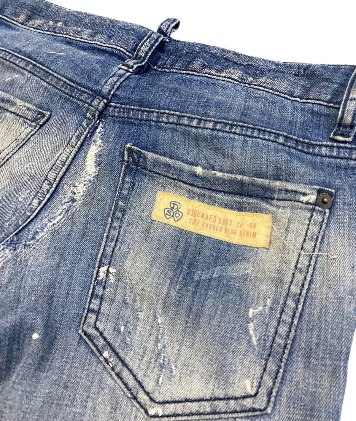 Dsquared2 Dsquared2 Tuff Rugged Blue denim Size 29" - 12 Thumbnail
