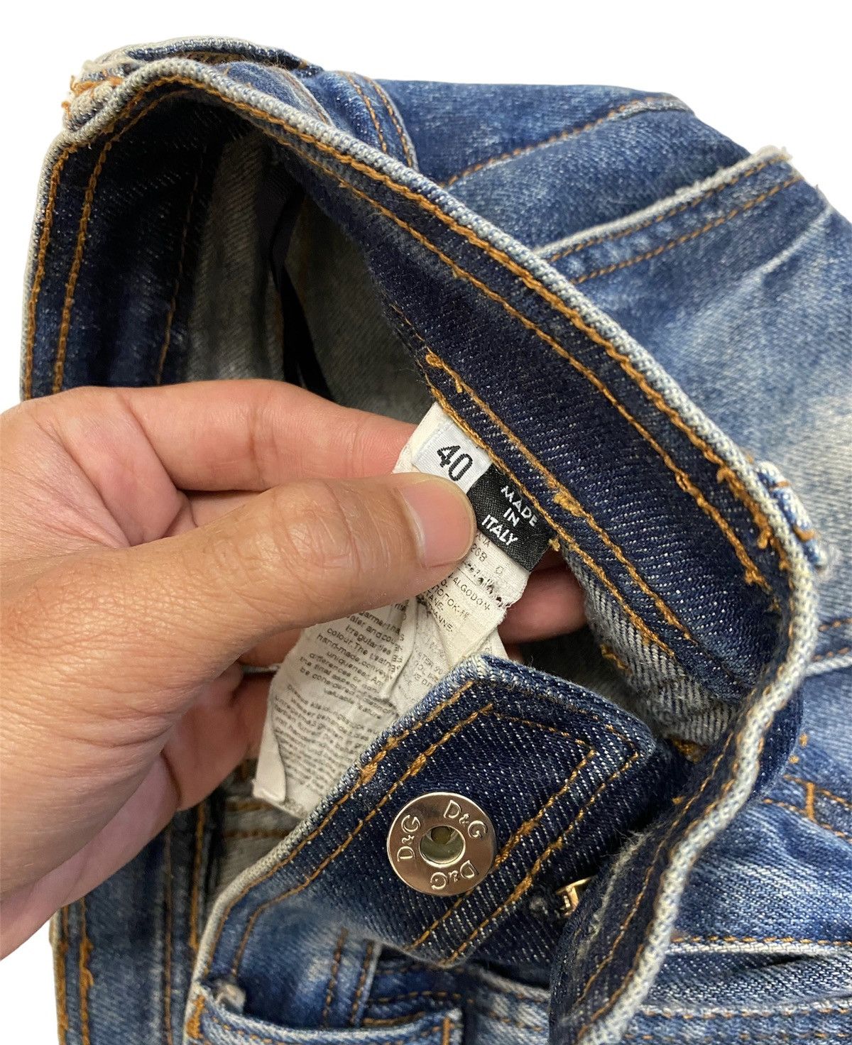 Dolce & Gabbana D&G tactical jeans Size 28" / US 6 / IT 42 - 15 Thumbnail