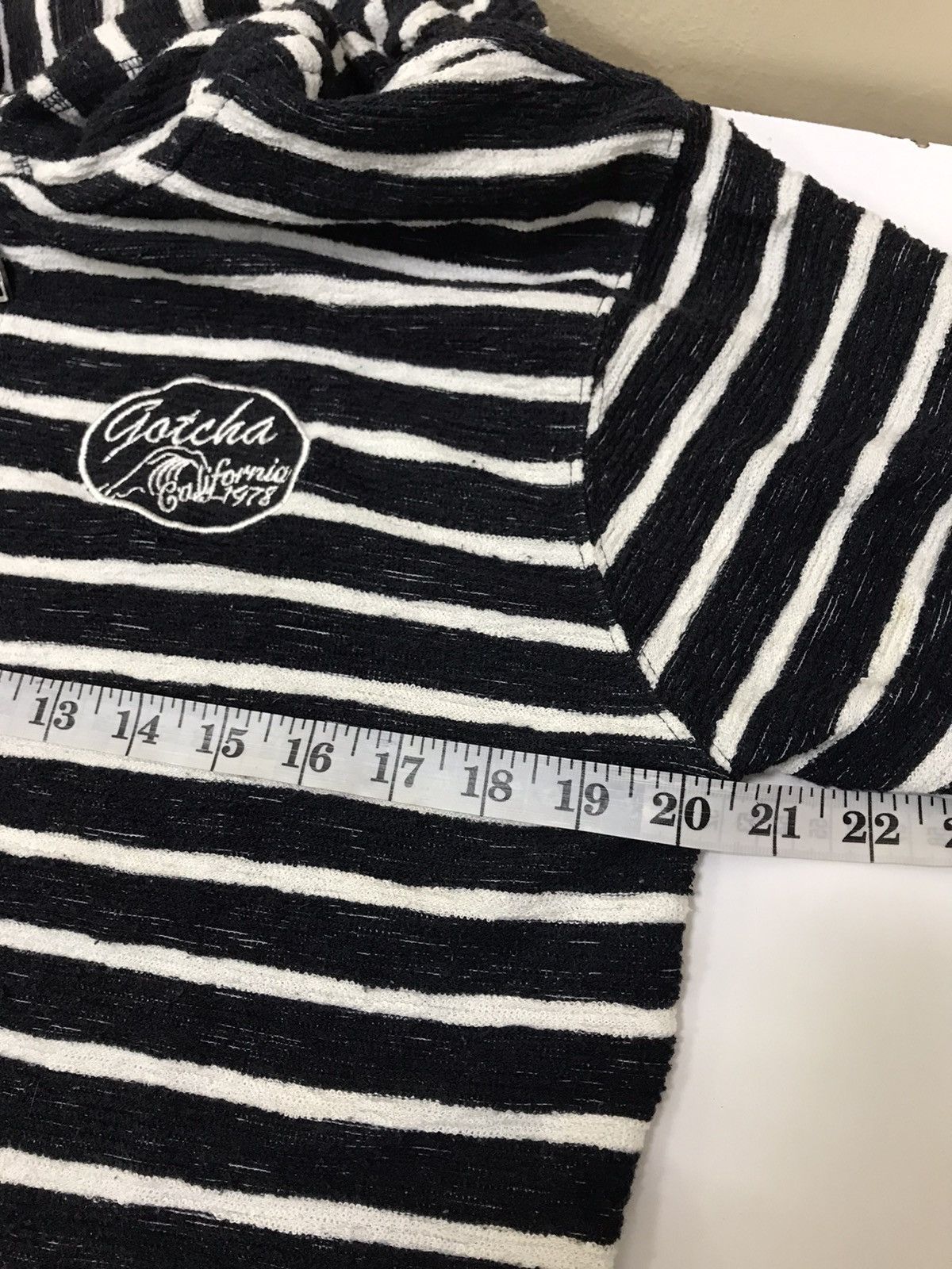Gotcha Gotcha Stripe Stretchable Fabric Hoodie Size US L / EU 52-54 / 3 - 20 Thumbnail