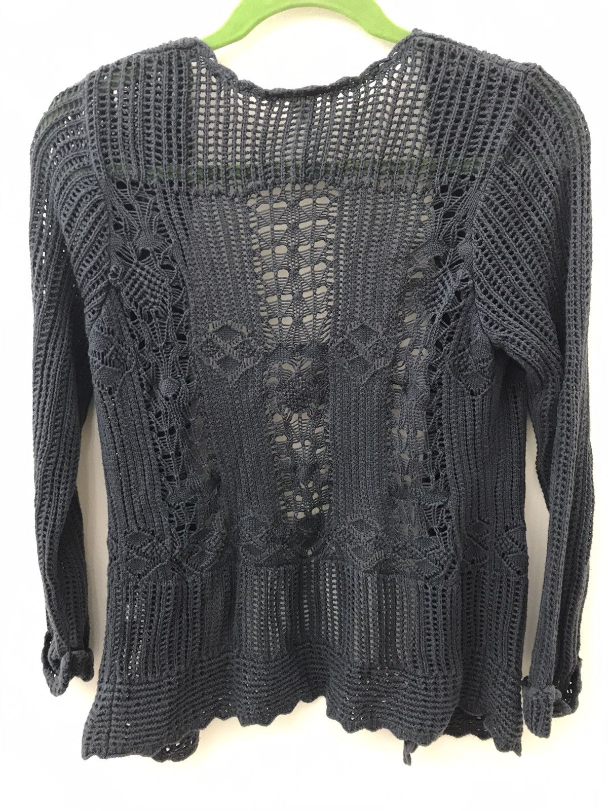 Aran Isles Knitwear Sweater Collection Cable Knit Cardigan Size S / US 4 / IT 40 - 2 Thumbnail