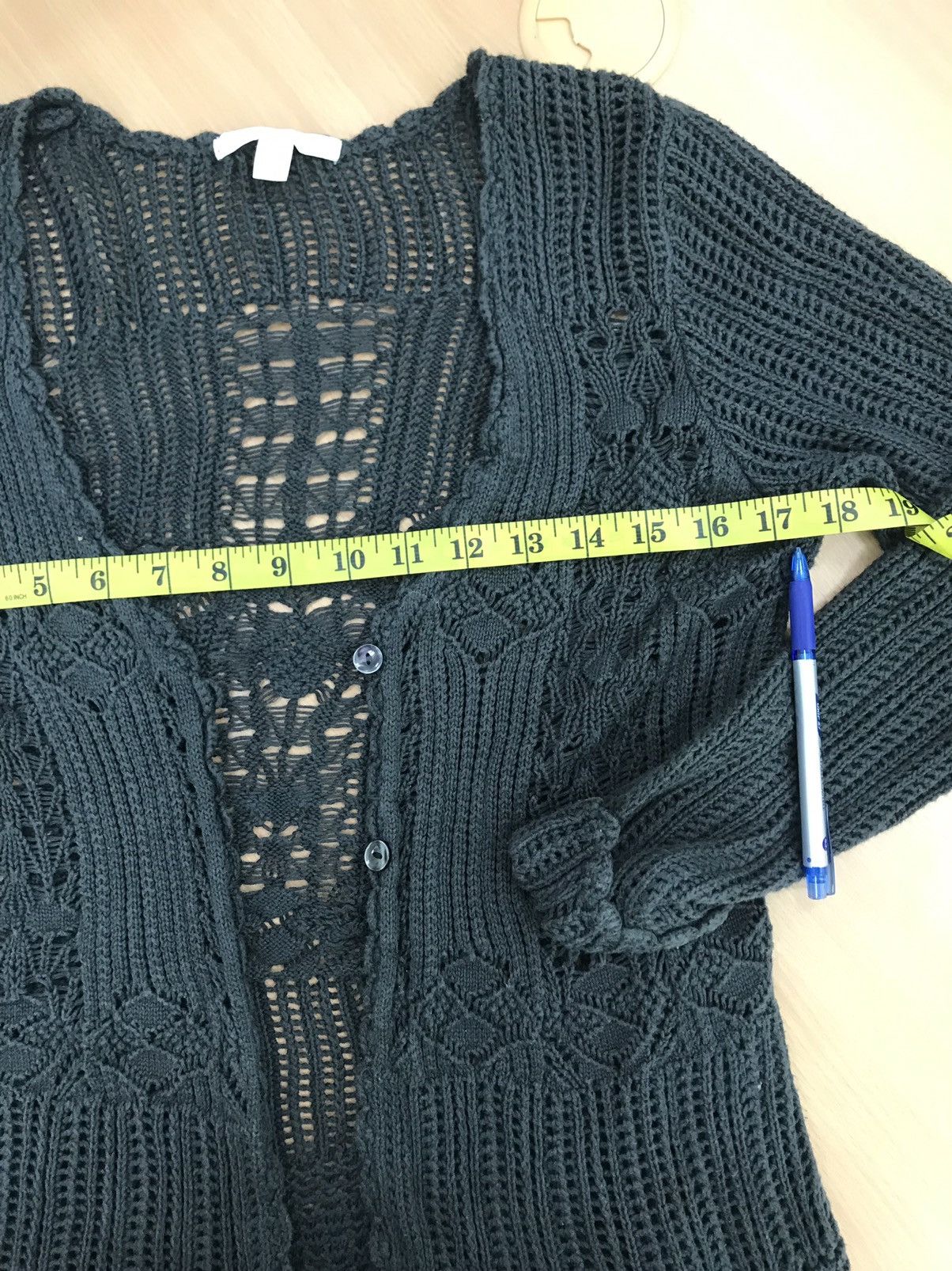 Aran Isles Knitwear Sweater Collection Cable Knit Cardigan Size S / US 4 / IT 40 - 14 Thumbnail