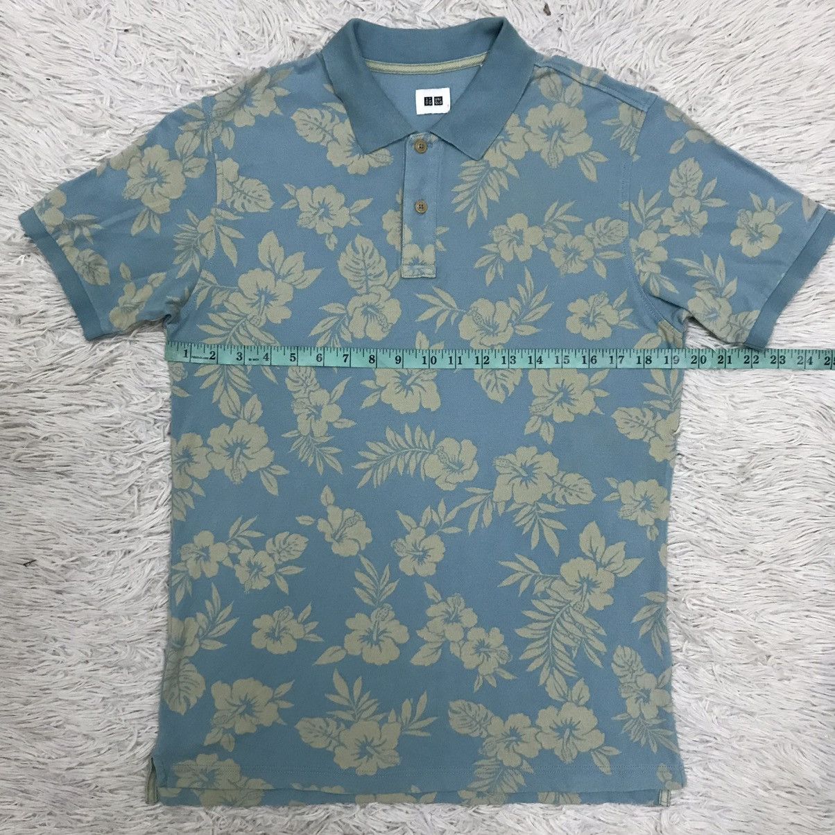 Japanese Brand UNIQLO FLORA HAWAII MOTIF POLOS TSHIRT Size US M / EU 48-50 / 2 - 11 Thumbnail