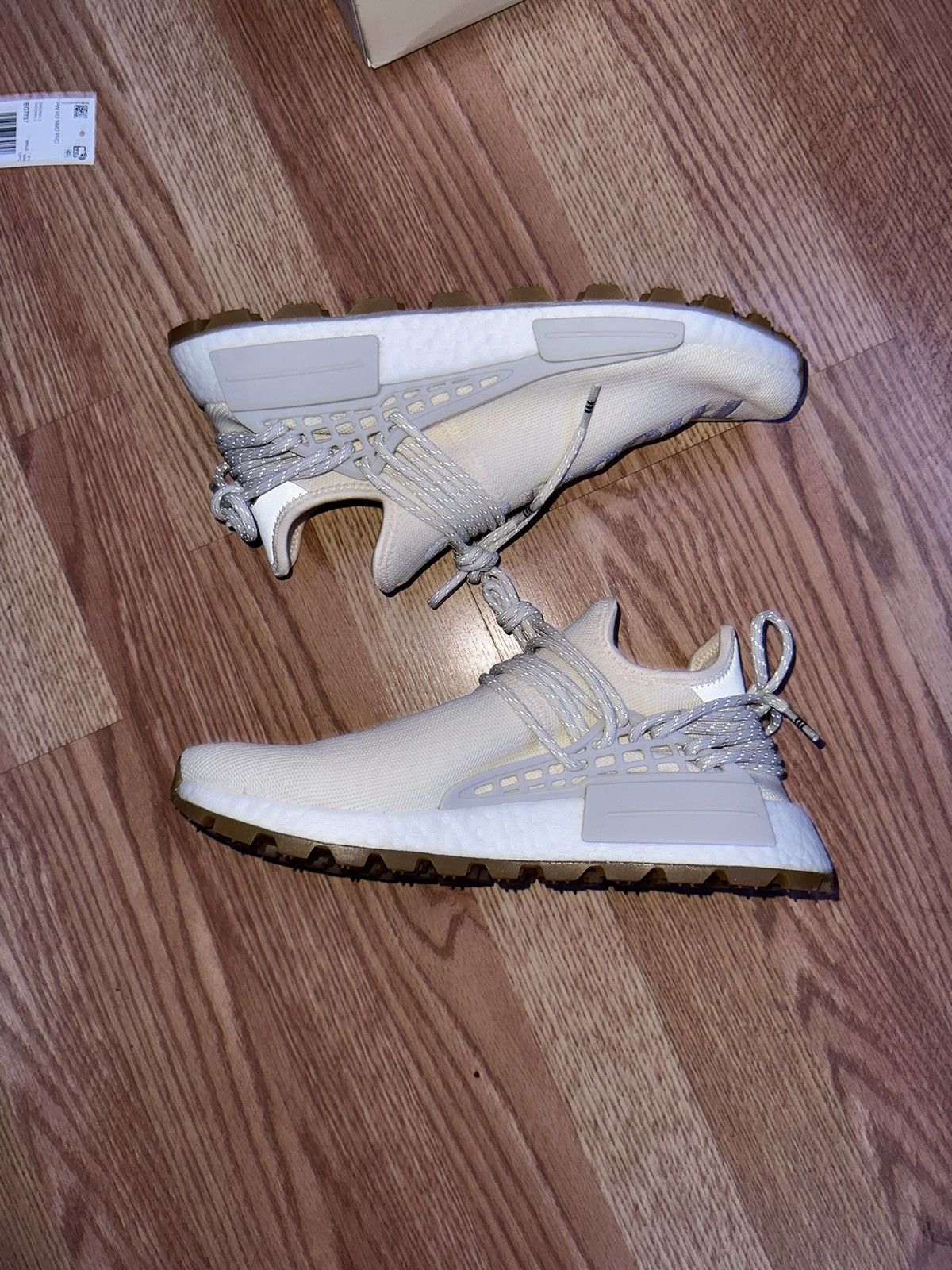 Adidas Pharrell x NMD Human Race Trial Now Is Her Time Tan Grailed