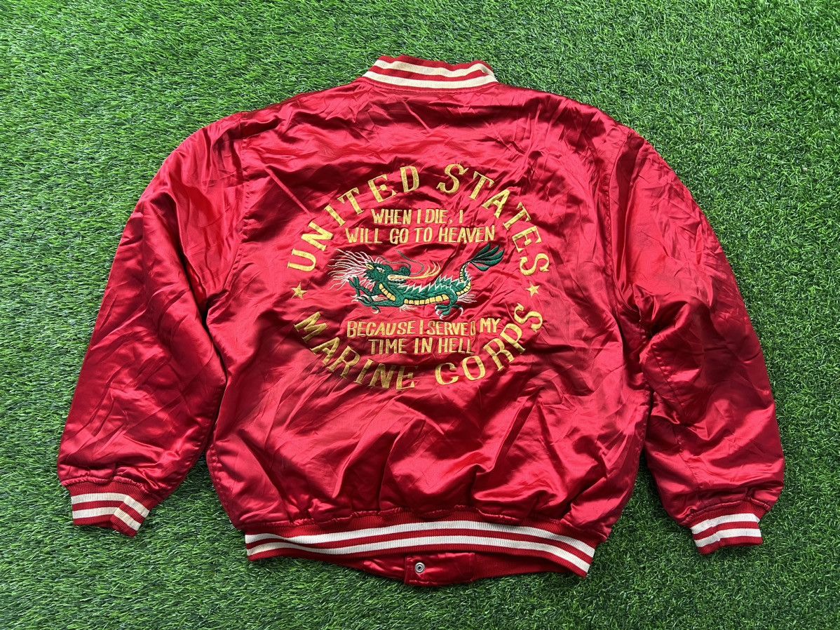 HOUSTON - united marine corps snap button jacket