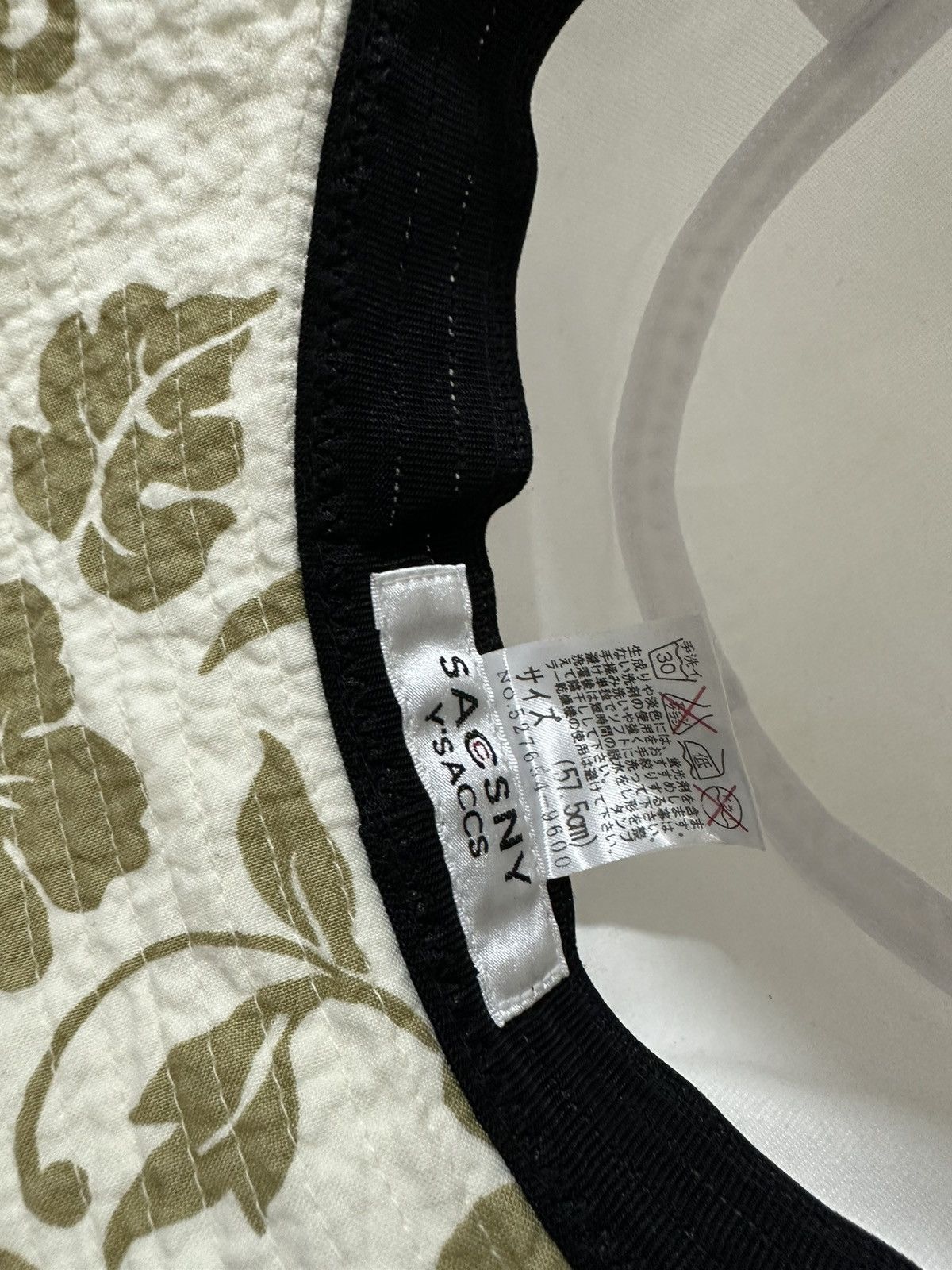 Y-3 VTG Sacsny Y’saccs Sun Hats Size ONE SIZE - 6 Thumbnail