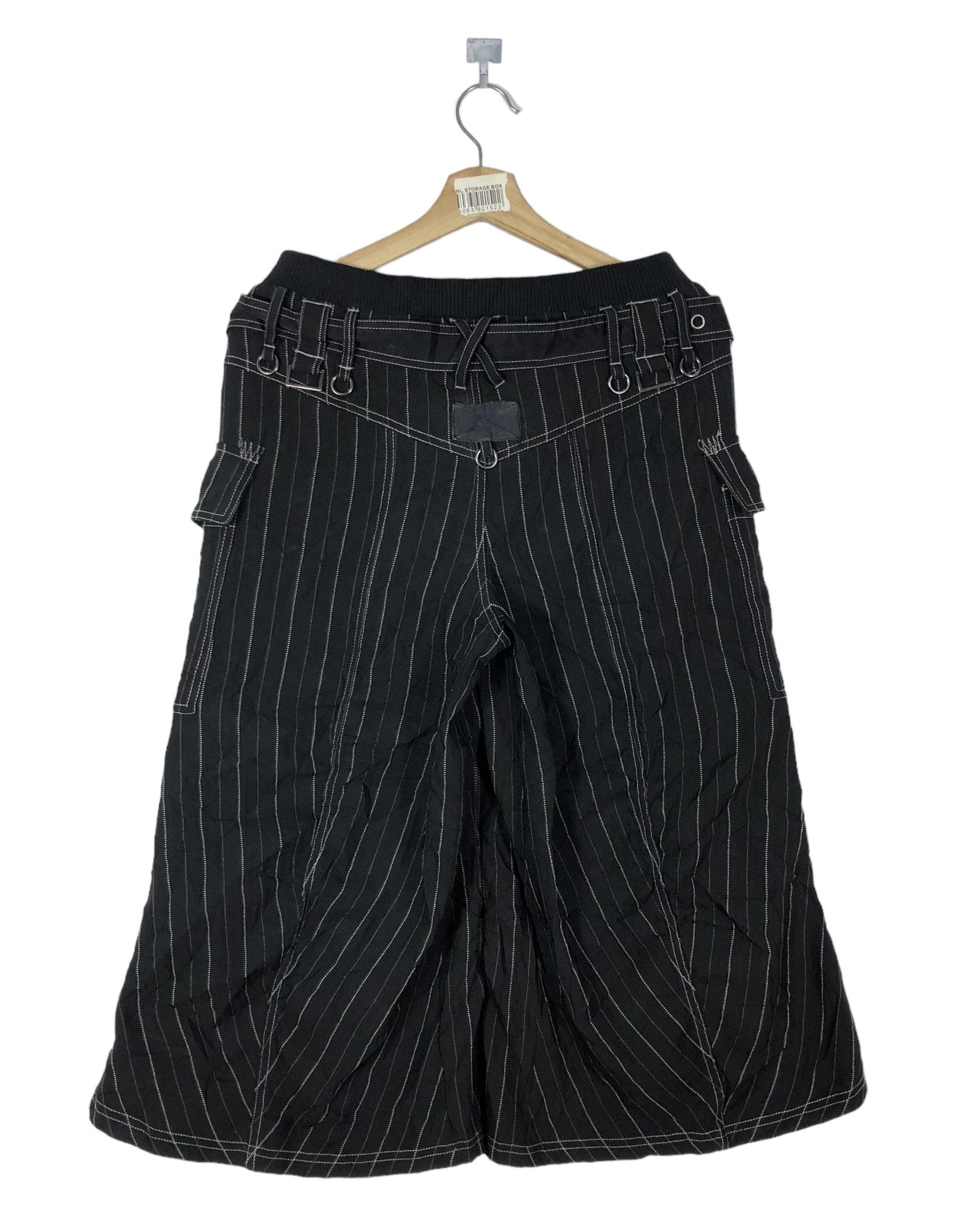 Japanese Brand ALGONQUINS JAPAN GOTHIC PUNK 2 IN 1 BELTED BONDAGE PANTS Size 29" - 4 Thumbnail