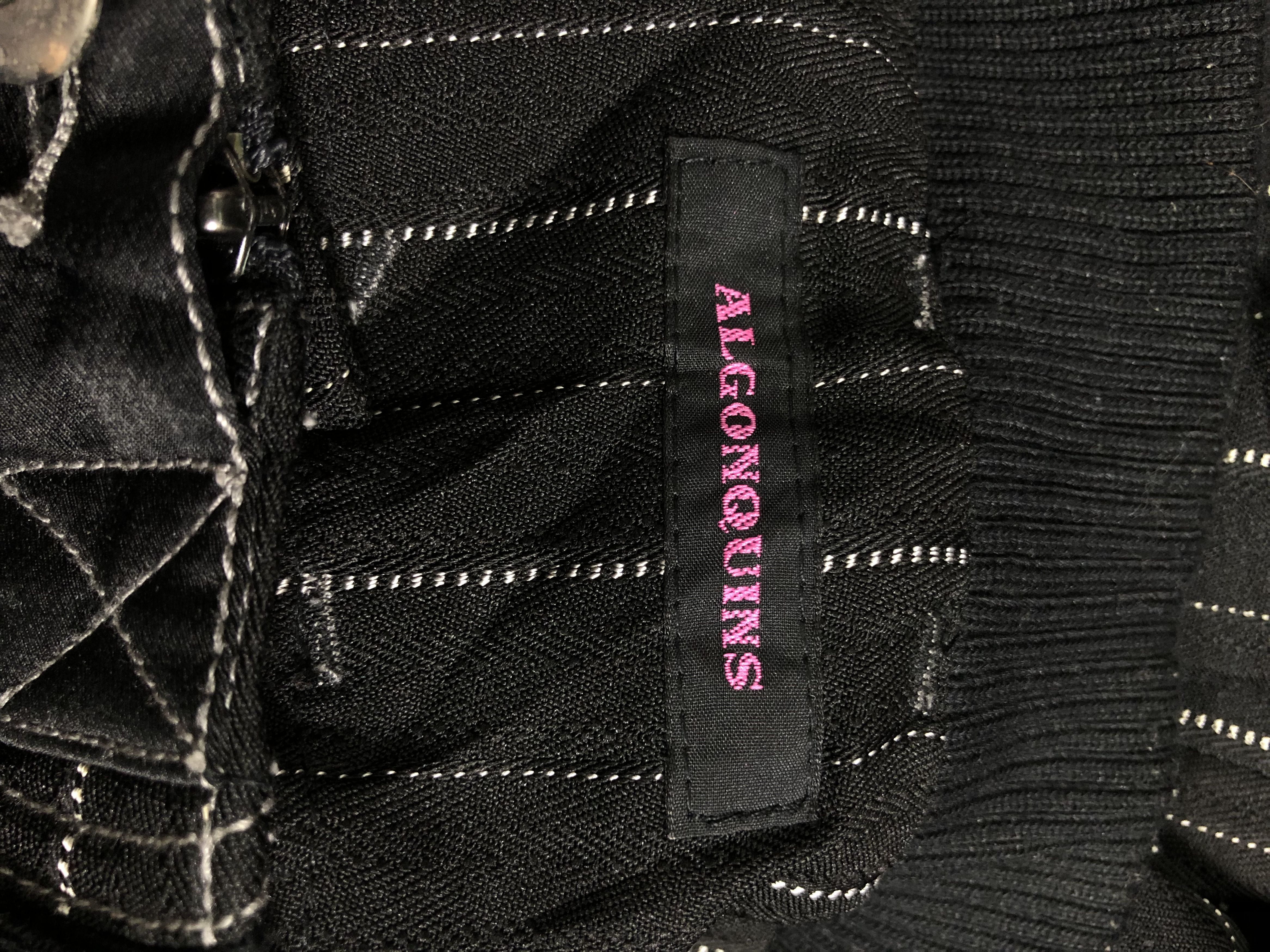 Japanese Brand ALGONQUINS JAPAN GOTHIC PUNK 2 IN 1 BELTED BONDAGE PANTS Size 29" - 17 Thumbnail