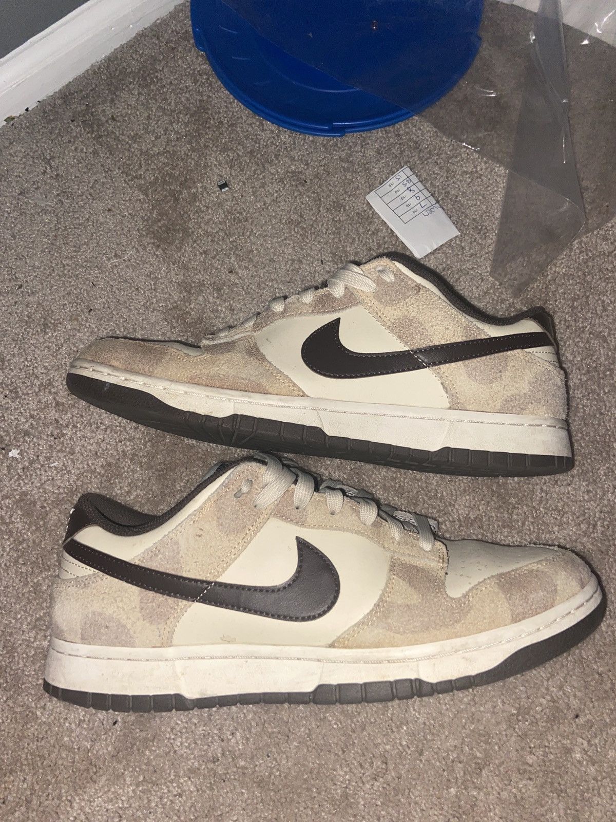 dunk lows cheetah
