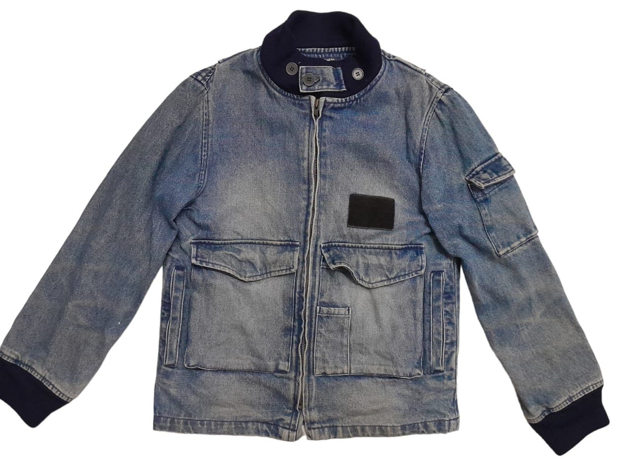 Beams Plus Beams Japan Denim Jacket Bomber (E1006) Size M / US 6-8 / IT 42-44 - 1 Thumbnail