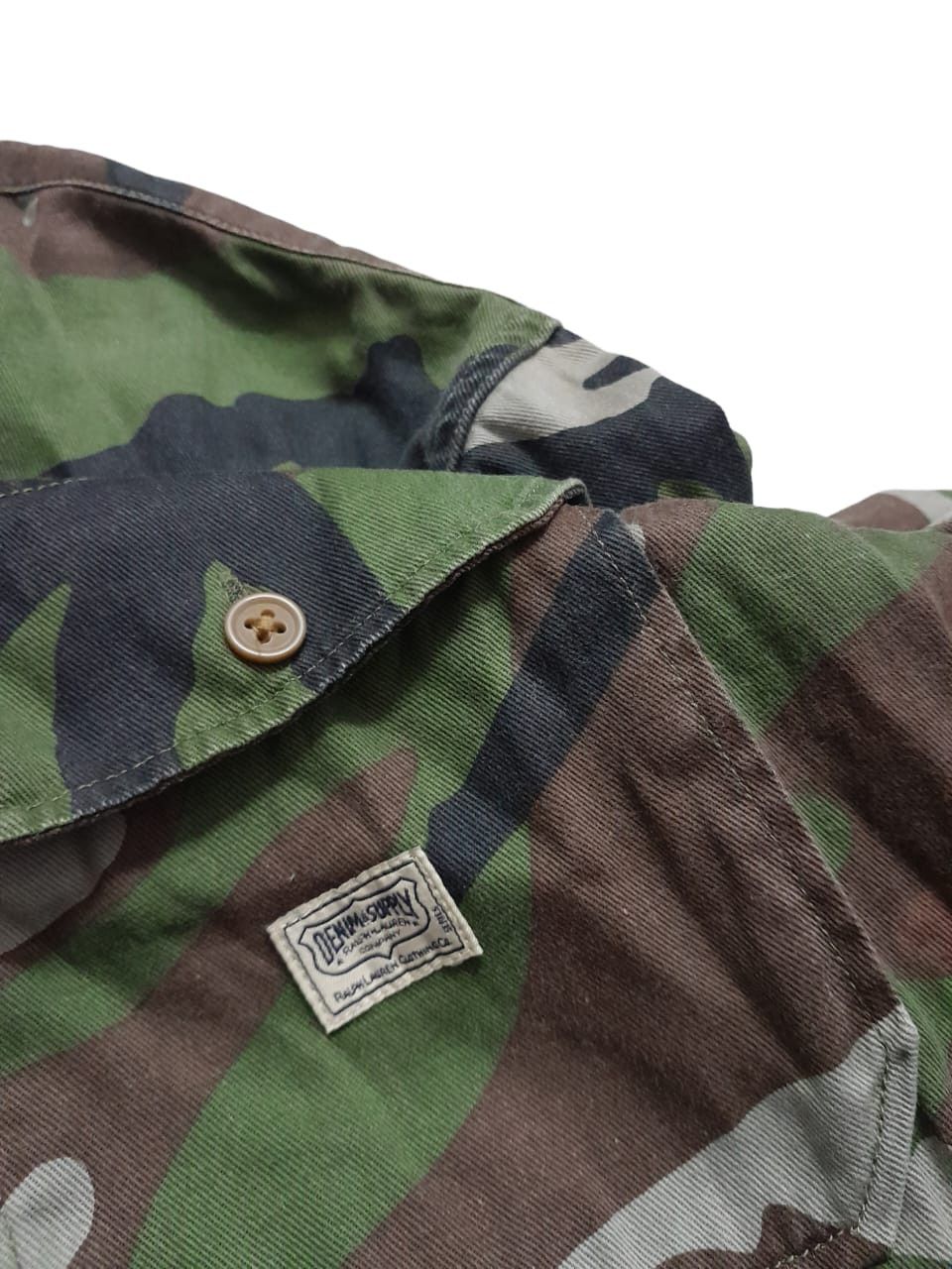 Denim & Supply Ralph Lauren Polo Ralph Lauren Camo Shirt (E1007) Size US L / EU 52-54 / 3 - 5 Thumbnail