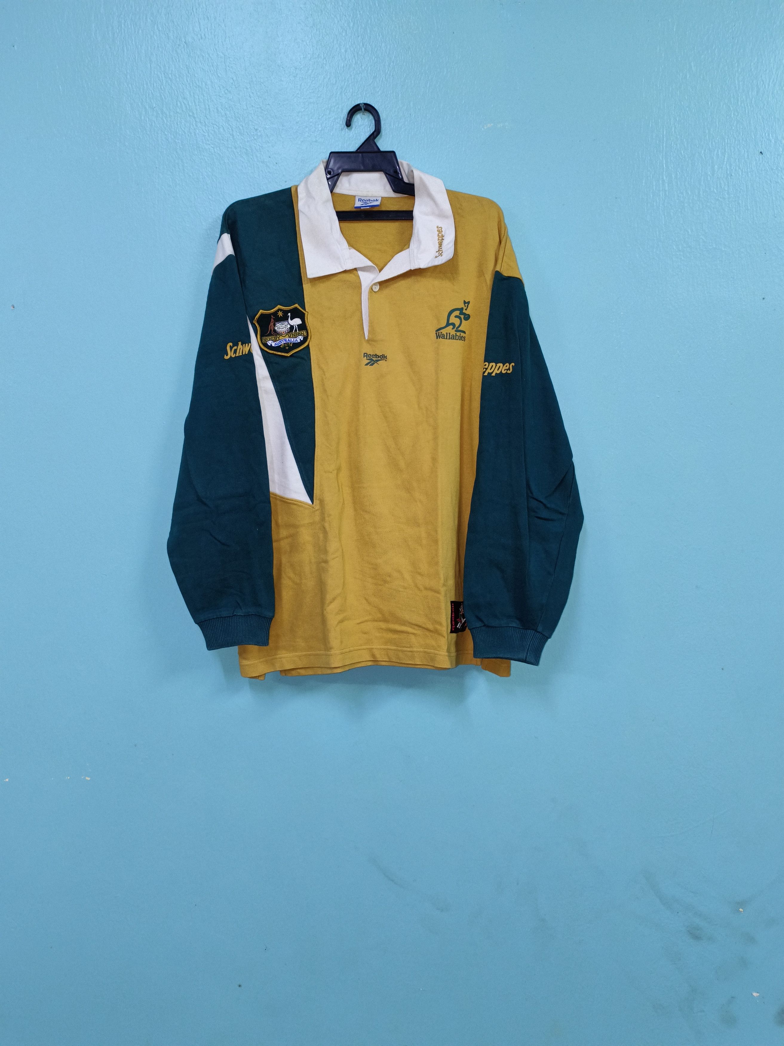 Reebok × Vintage Vintage wallabies Australia rugby union 7s jersey Size US M / EU 48-50 / 2 - 1 Thumbnail