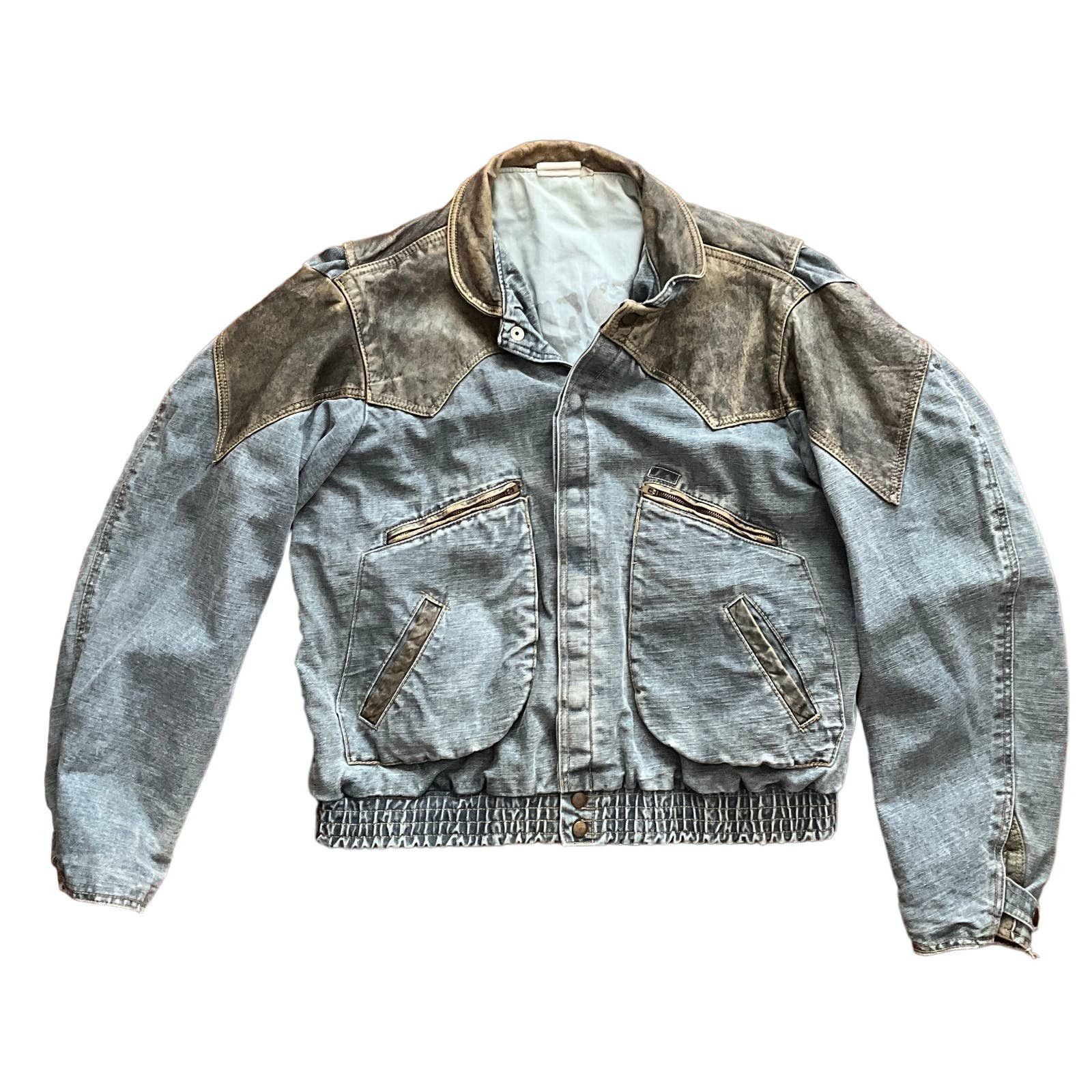 American Living Vintage 80's BTTF Denim Jacket Mcfly Back to the Future ...