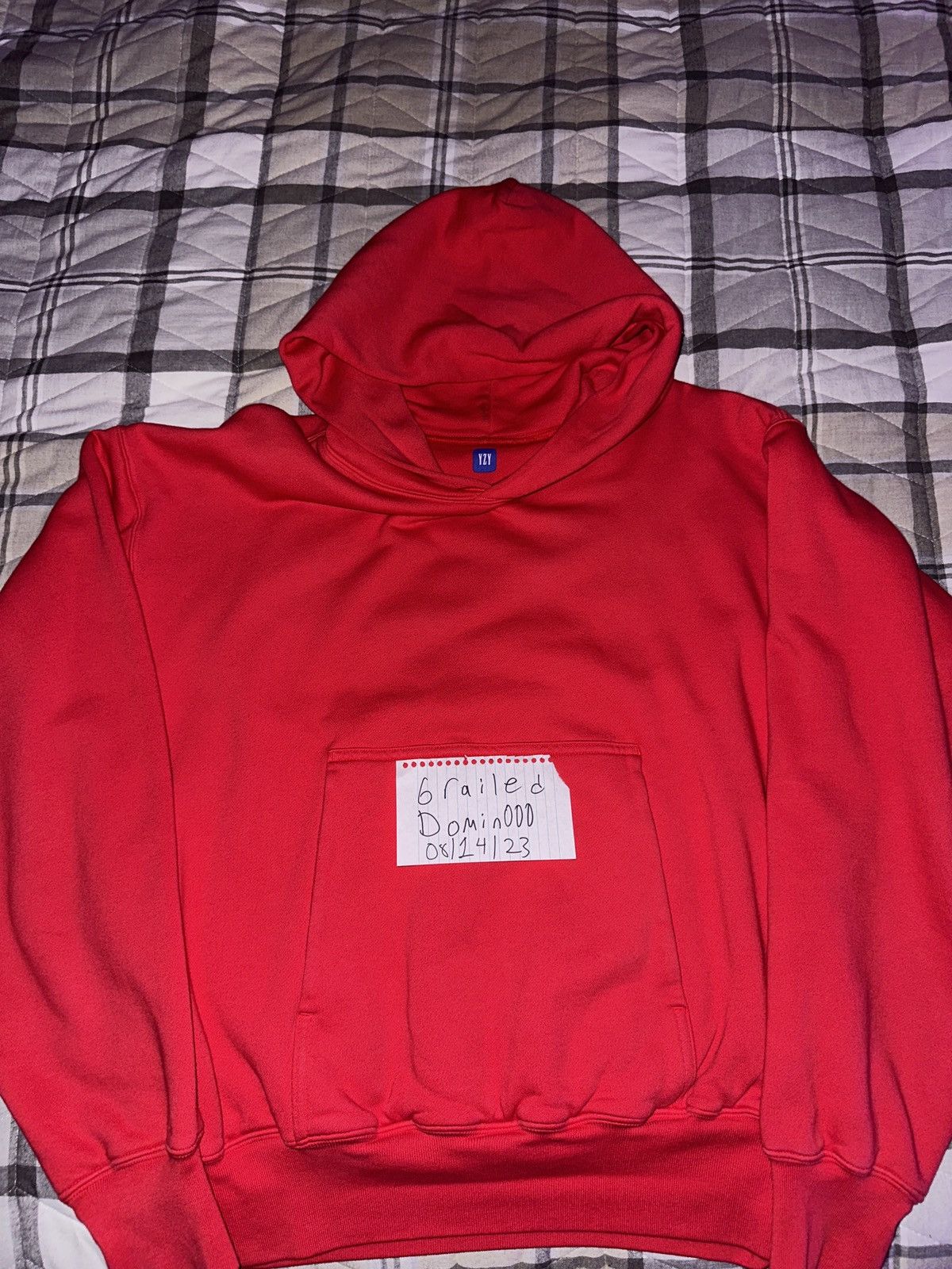 Gap Yeezy Gap Perfect Hoodie Red Grailed