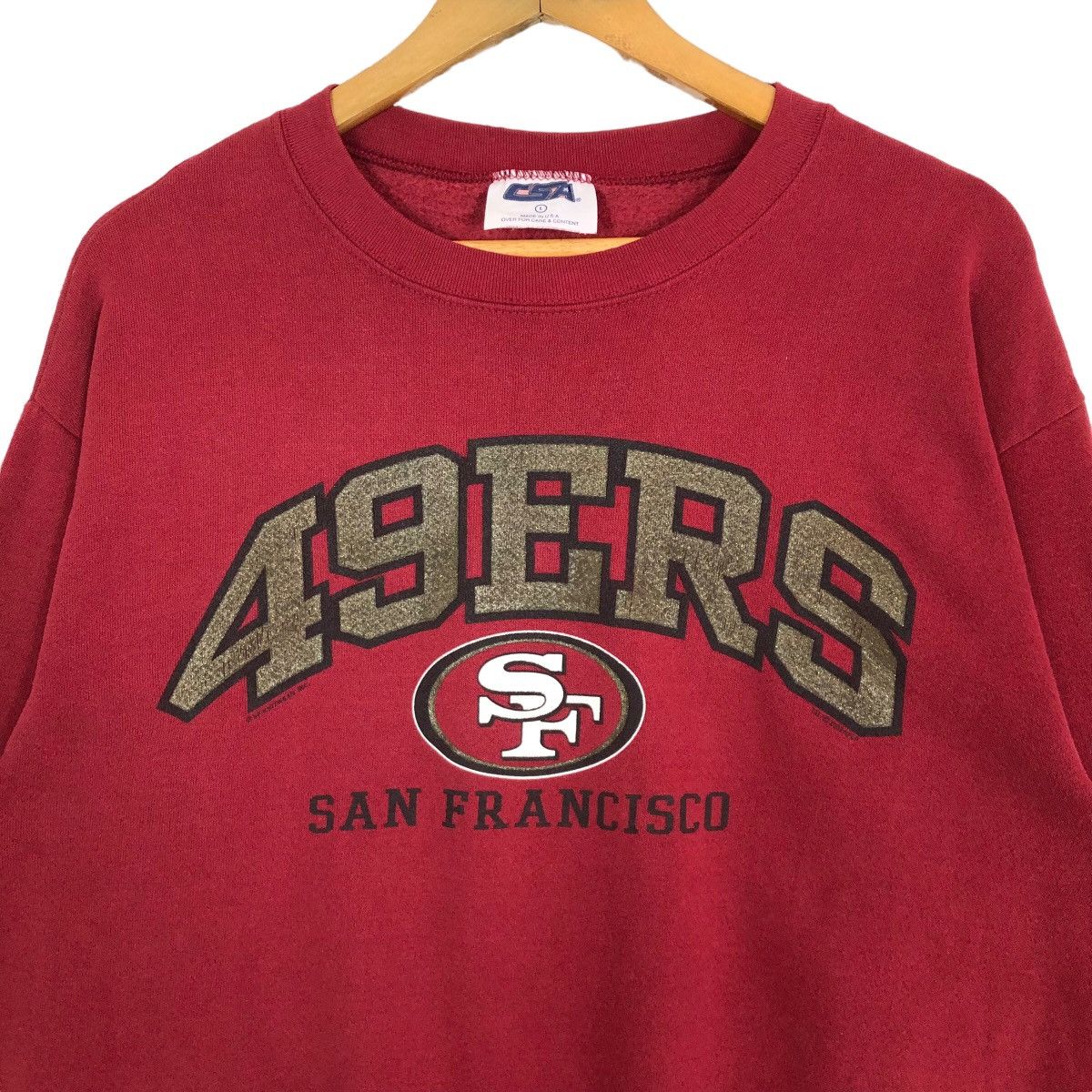 NFL Vintage 2000 NFL San Francisco 49ers Crewneck Sweatshirt Size US L / EU 52-54 / 3 - 3 Thumbnail