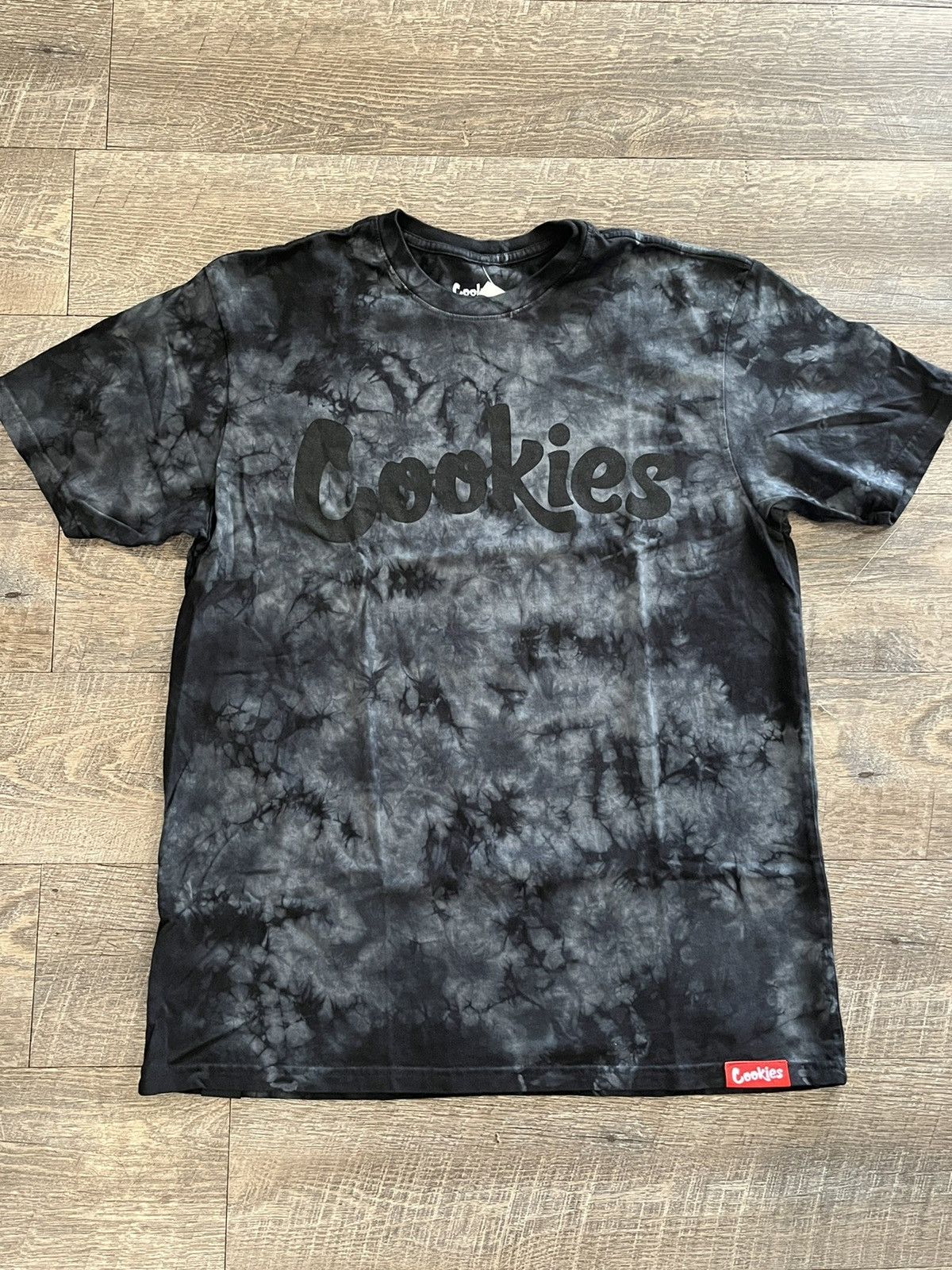 Cookies × Designer Cookies SF Black Tie Dye Tee Shirt Size Small Size US S / EU 44-46 / 1 - 1 Thumbnail