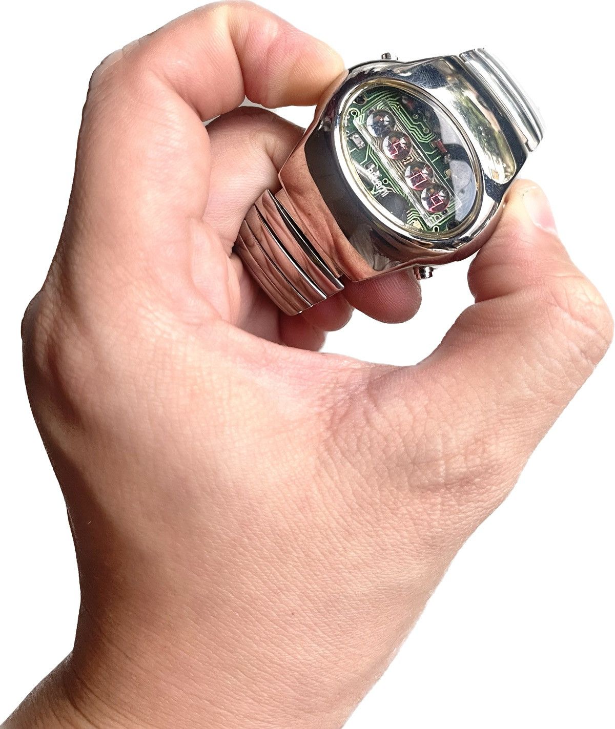 Japanese Brand × Vintage Vintage Belami Quartz Led Y2K Digital Watches Stainless Size ONE SIZE - 6 Thumbnail