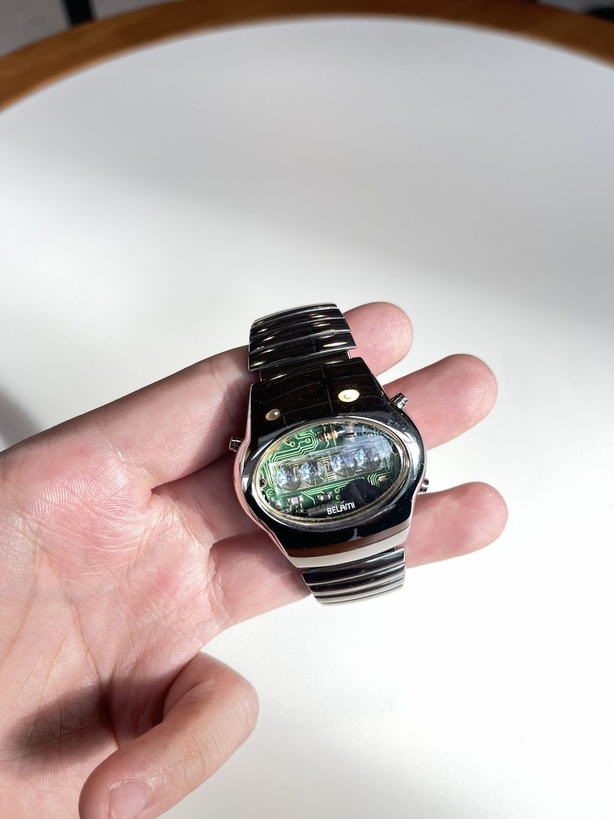 Japanese Brand × Vintage Vintage Belami Quartz Led Y2K Digital Watches Stainless Size ONE SIZE - 14 Thumbnail
