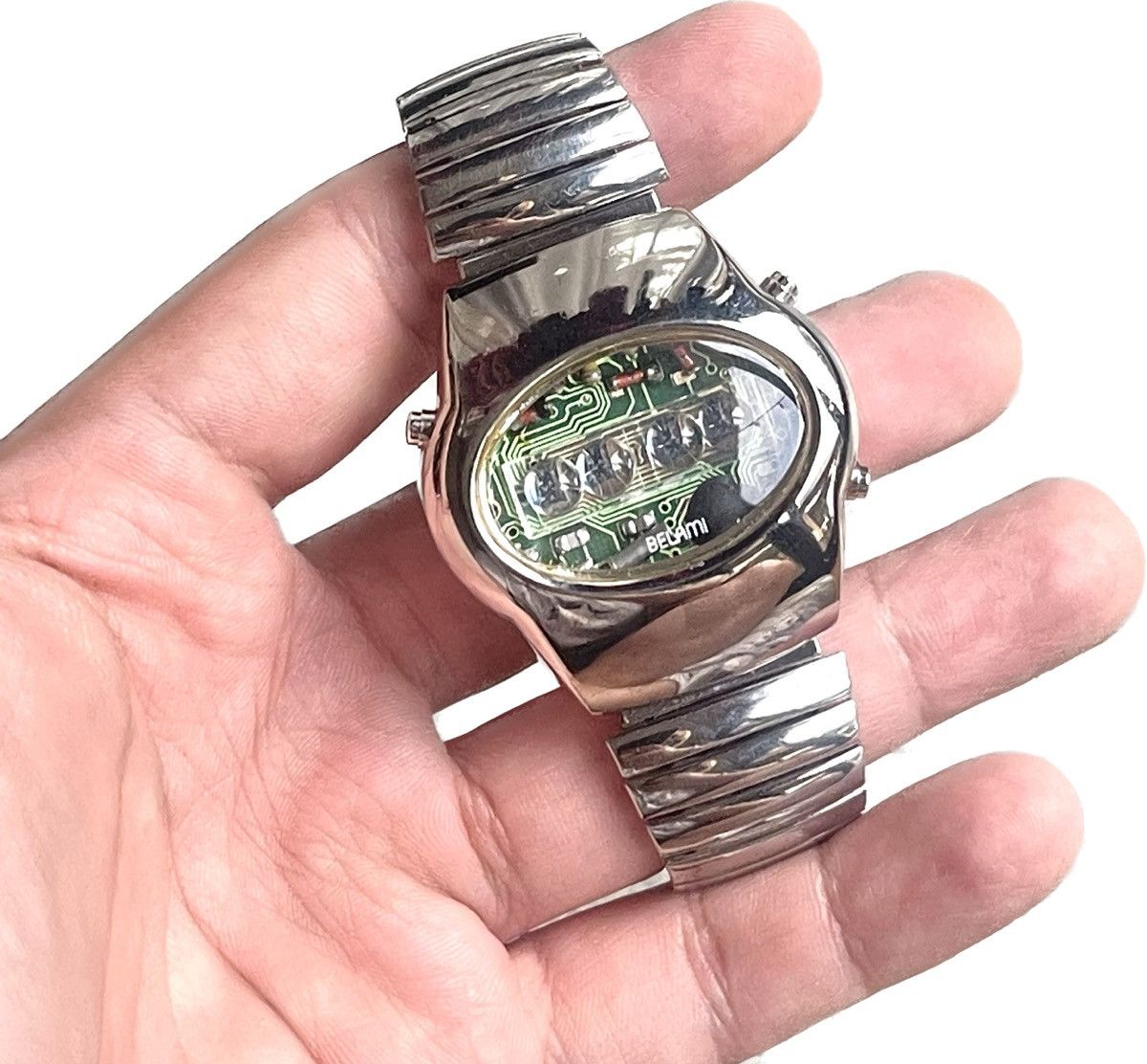 Japanese Brand × Vintage Vintage Belami Quartz Led Y2K Digital Watches Stainless Size ONE SIZE - 7 Thumbnail