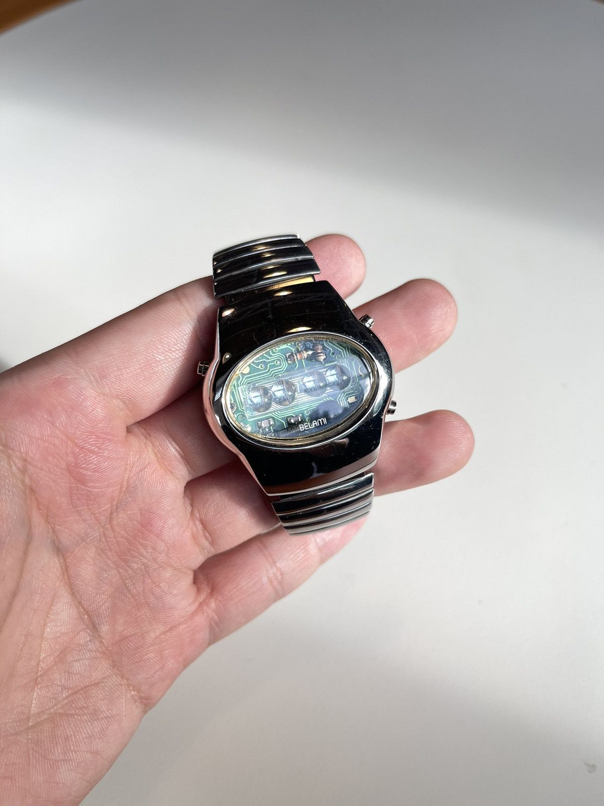Japanese Brand × Vintage Vintage Belami Quartz Led Y2K Digital Watches Stainless Size ONE SIZE - 15 Thumbnail