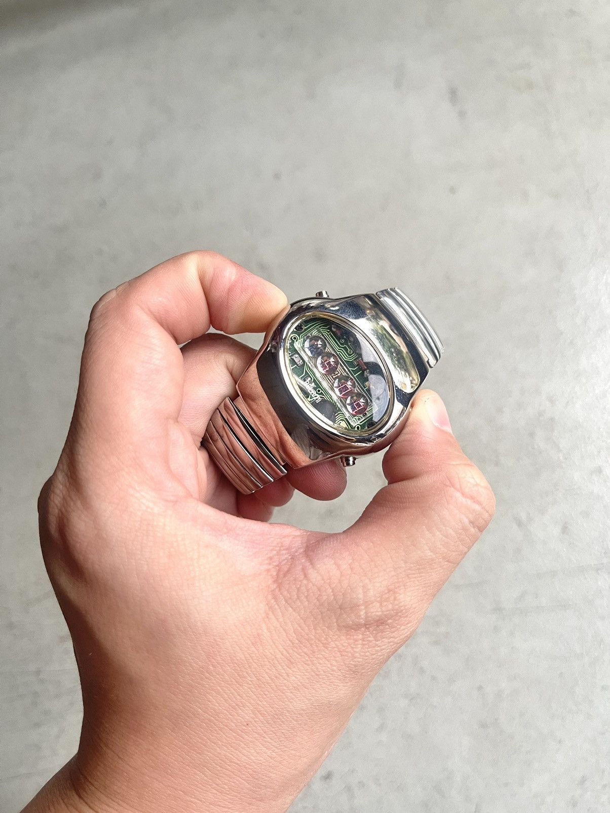 Japanese Brand × Vintage Vintage Belami Quartz Led Y2K Digital Watches Stainless Size ONE SIZE - 17 Thumbnail