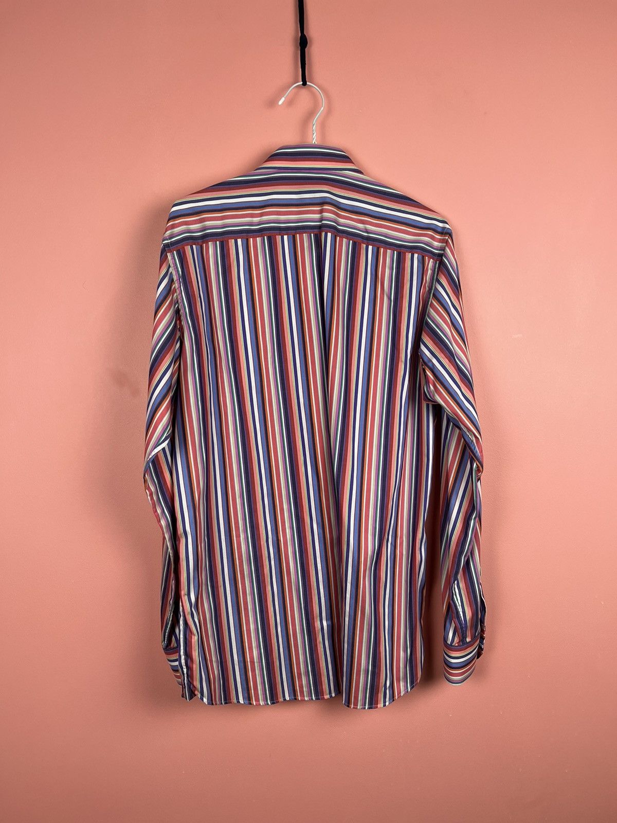 Eton Eton stripped shirt button ups luxury streetwear Size US L / EU 52-54 / 3 - 7 Thumbnail