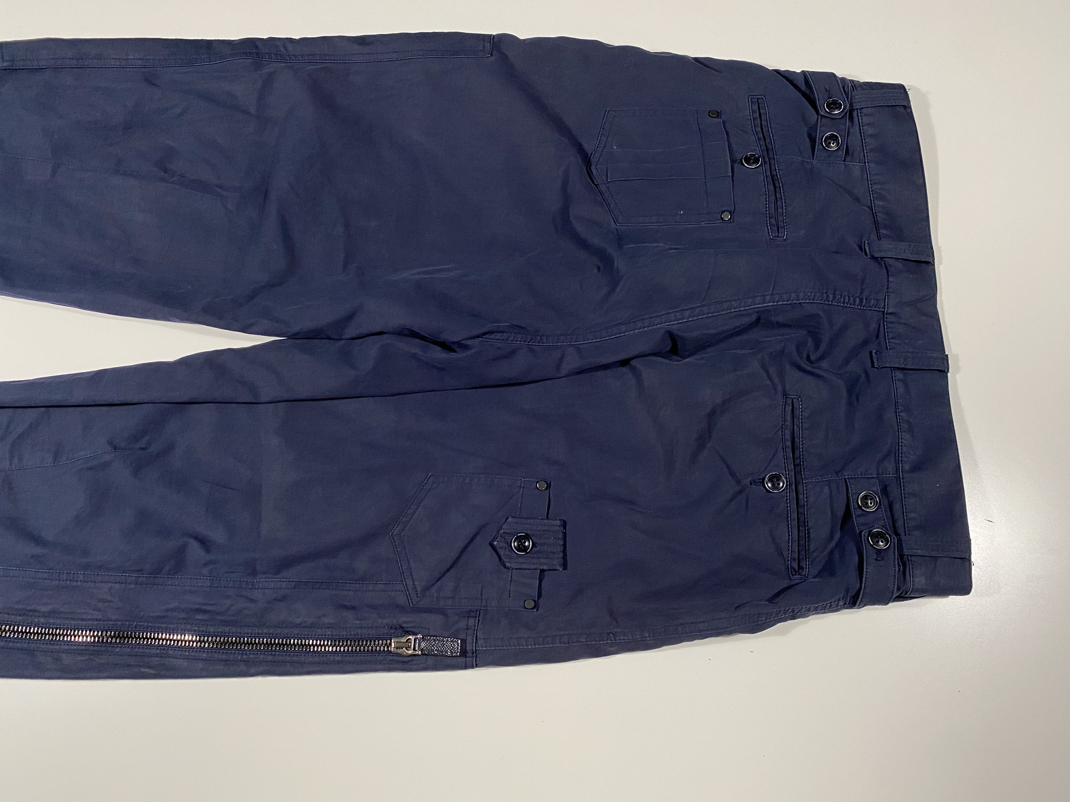 Dolce & Gabbana Dolce & Gabbana light canvas utility cargo pants 32x27 Size US 32 / EU 48 - 6 Thumbnail