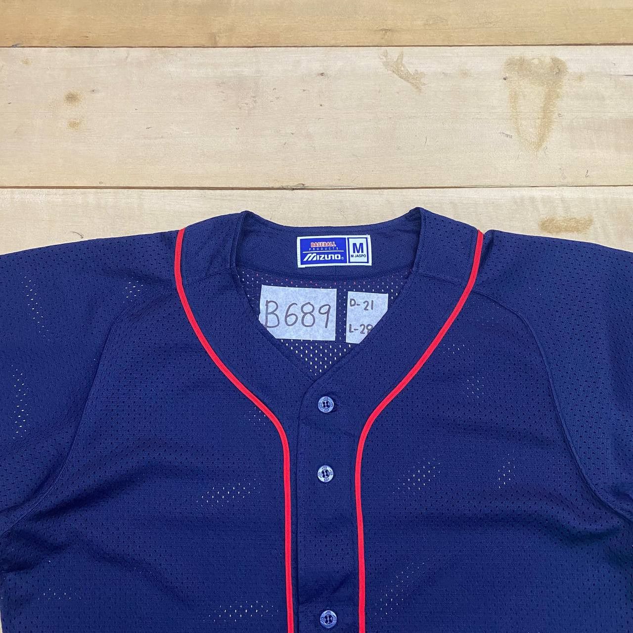 Mizuno × Vintage VTG BASEBALL JERSEY MIZUNO MADE IN JAPAN M B689 Size US M / EU 48-50 / 2 - 2 Thumbnail
