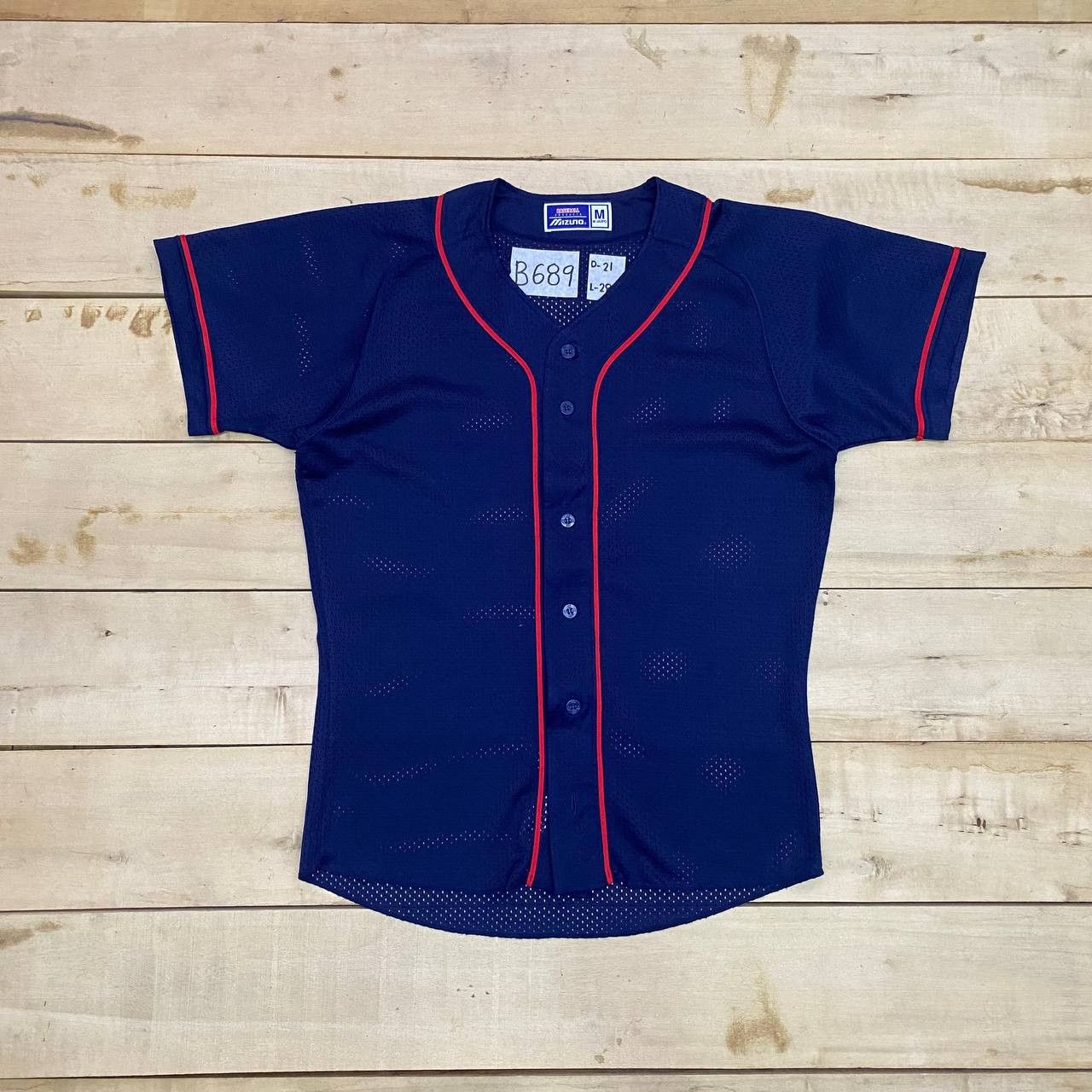Mizuno × Vintage VTG BASEBALL JERSEY MIZUNO MADE IN JAPAN M B689 Size US M / EU 48-50 / 2 - 1 Thumbnail