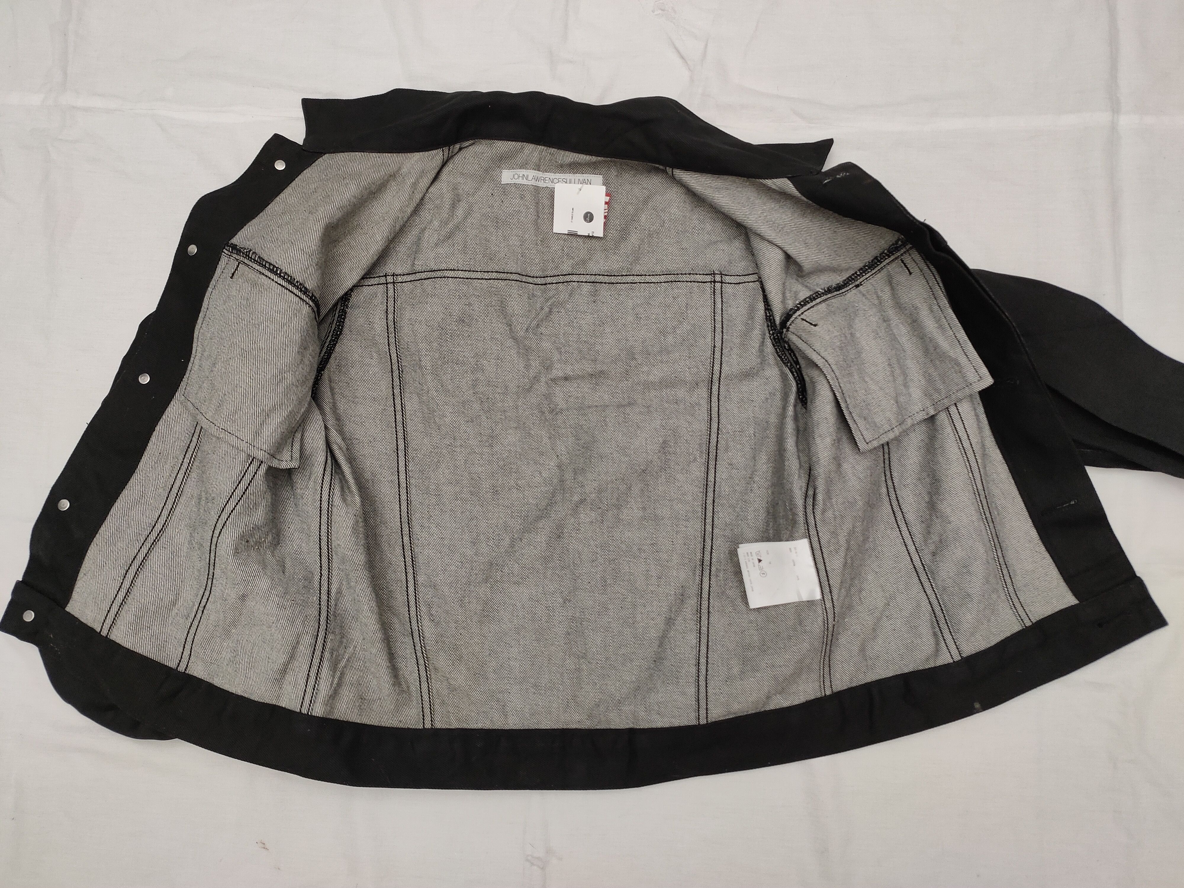 JOHN LAWRENCE SULLIVAN John Lawrence Sullivan Wax Denim Jacket Size US S / EU 44-46 / 1 - 9 Thumbnail