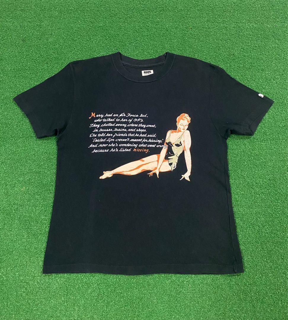 Japanese Brand × Vintage RATS SEXY LADY T SHIRT #SKU-A224 DP1 Size US M / EU 48-50 / 2 - 1 Thumbnail