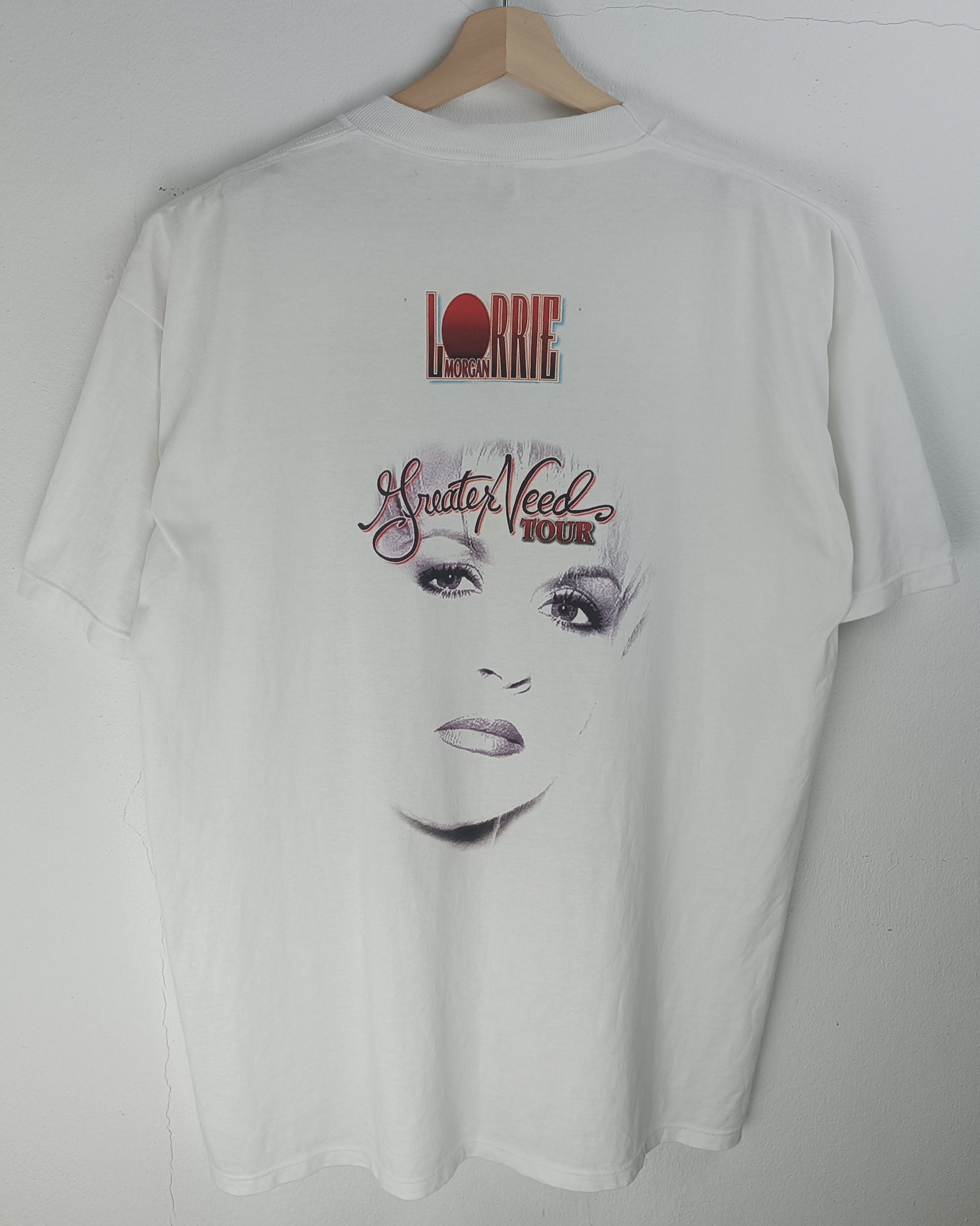 Vintage VINTAGE 90's LORRIE MORGAN TOUR TEE (adele taylor swift) Size US XL / EU 56 / 4 - 4 Thumbnail