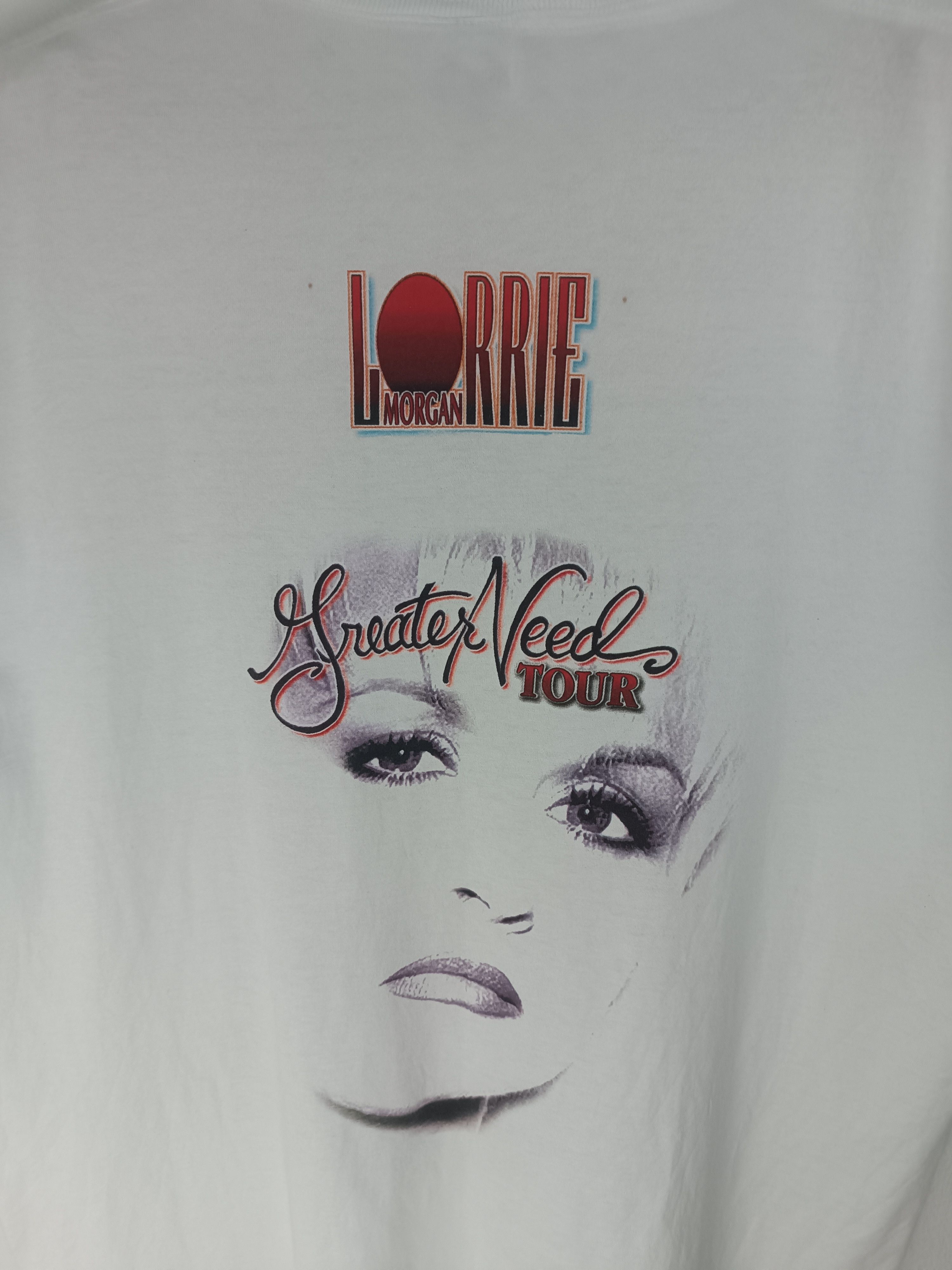 Vintage VINTAGE 90's LORRIE MORGAN TOUR TEE (adele taylor swift) Size US XL / EU 56 / 4 - 15 Thumbnail