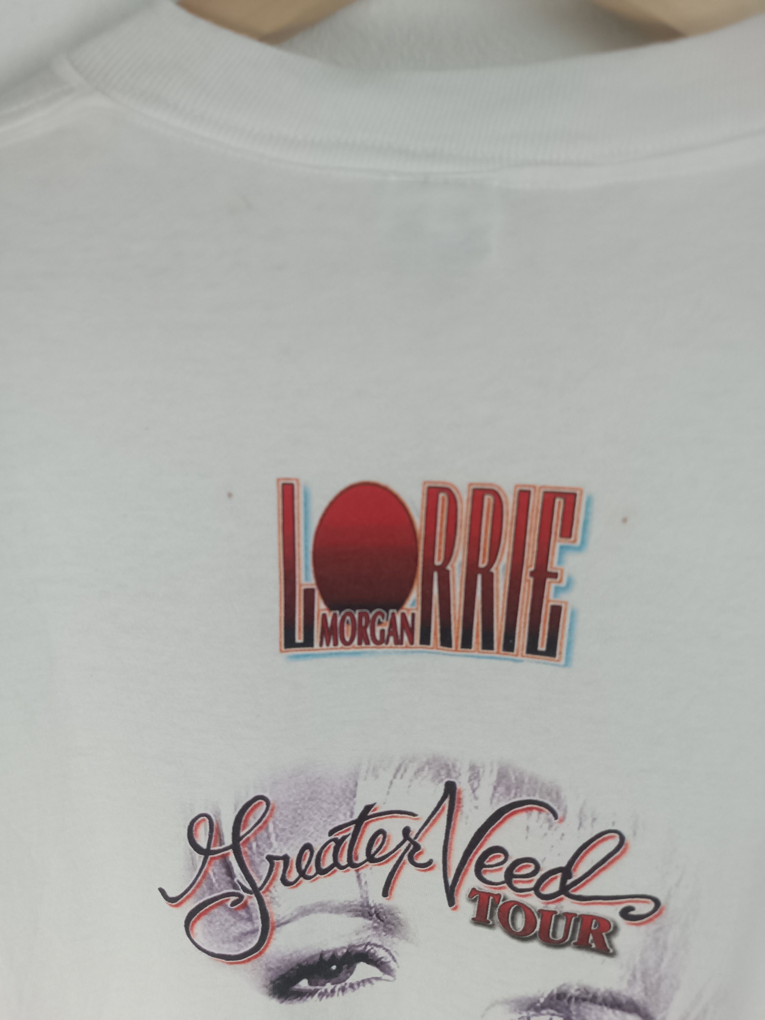 Vintage VINTAGE 90's LORRIE MORGAN TOUR TEE (adele taylor swift) Size US XL / EU 56 / 4 - 16 Thumbnail