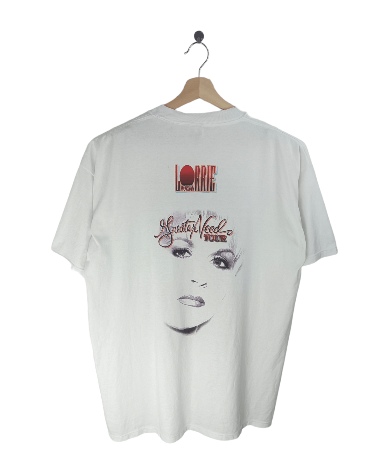 Vintage VINTAGE 90's LORRIE MORGAN TOUR TEE (adele taylor swift) Size US XL / EU 56 / 4 - 2 Thumbnail