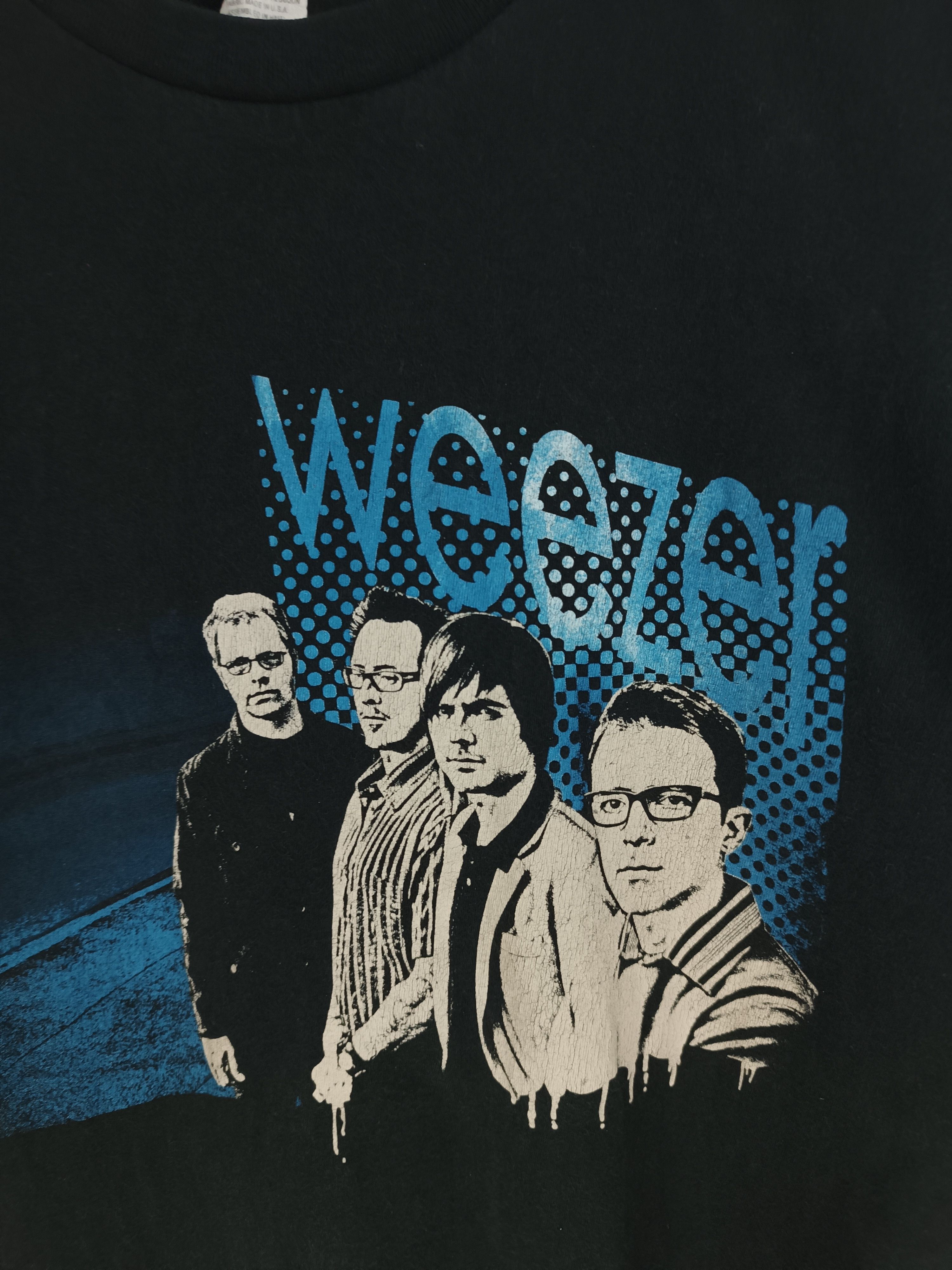 Band Tees VINTAGE 2000s WEEZER (the strokes greenday radiohead) Size US S / EU 44-46 / 1 - 6 Thumbnail
