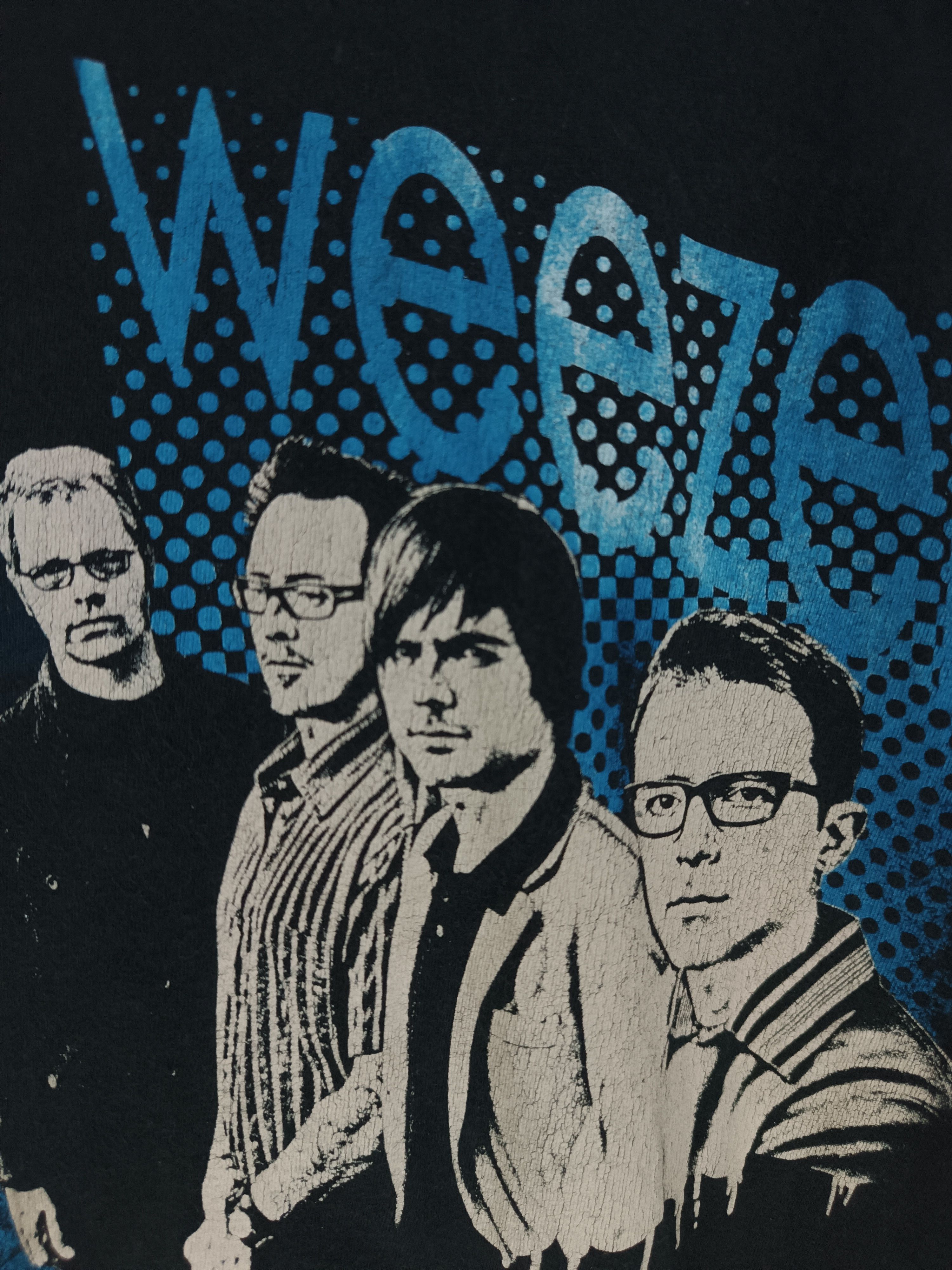 Band Tees VINTAGE 2000s WEEZER (the strokes greenday radiohead) Size US S / EU 44-46 / 1 - 7 Thumbnail