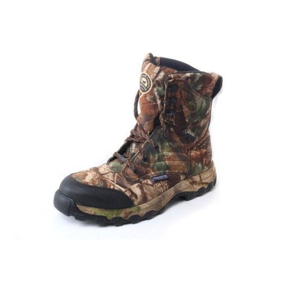 Bottes De Chasse Red Wing Irish Setter Imperméables Gore-Tex Thinsulate - Taille 8.5 US - Camouflage Neuf